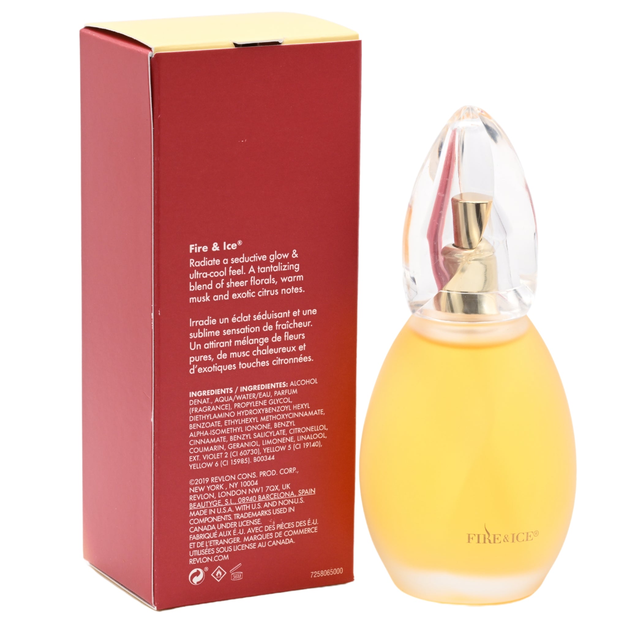 FIRE AND ICE by Revlon 1.7 oz Cologne Spray for Women edc New in Box