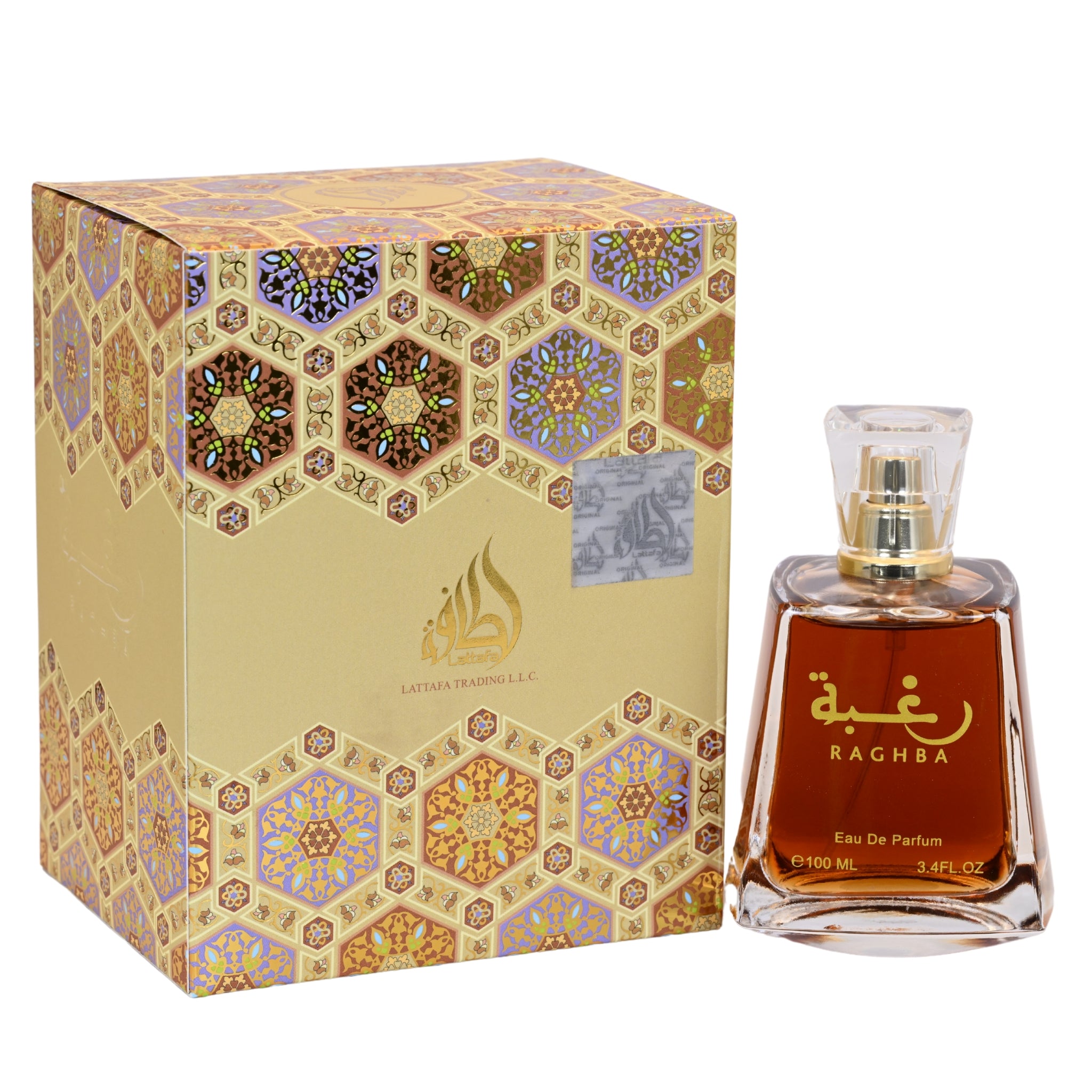 Raghba by Lattafa perfume for unisex EDP 3.3 / 3.4 oz New in Box