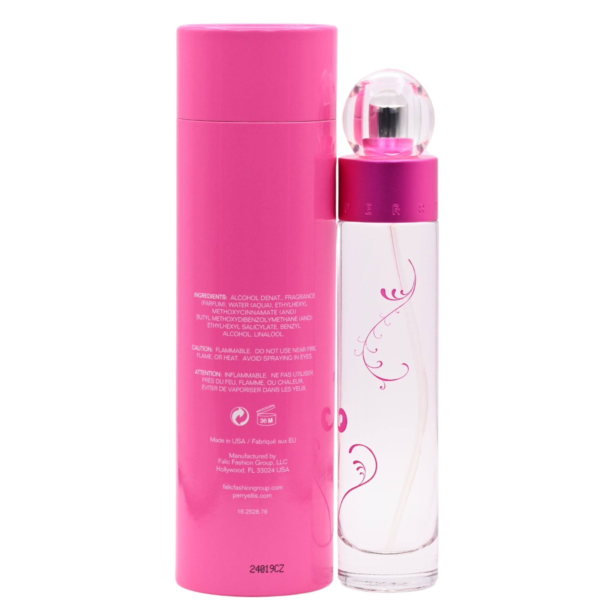 360 PINK by Perry Ellis 3.3 / 3.4 oz EDP For Women NEW IN BOX