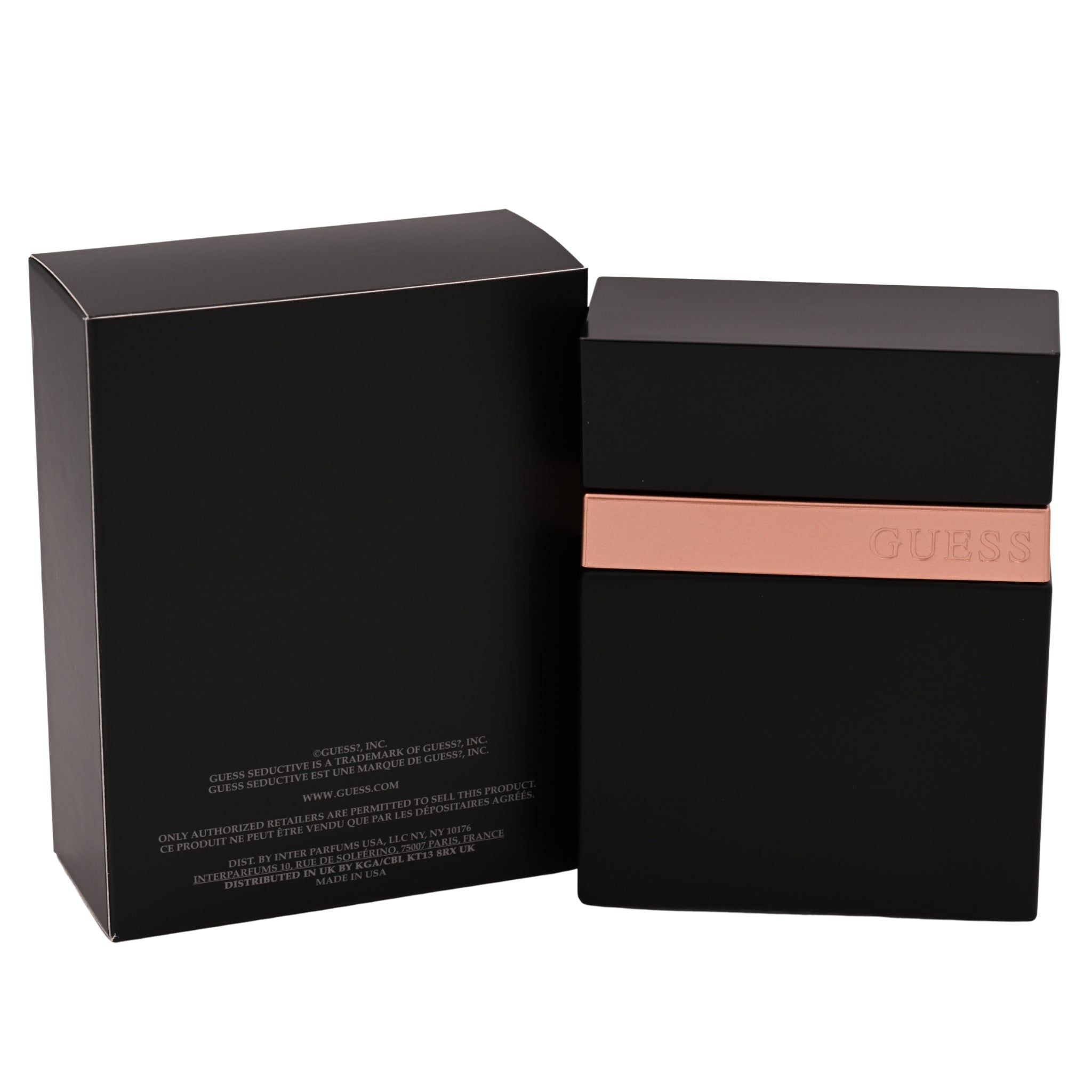 GUESS SEDUCTIVE HOMME NOIR by Guess cologne EDT 3.3 / 3.4 New in Box