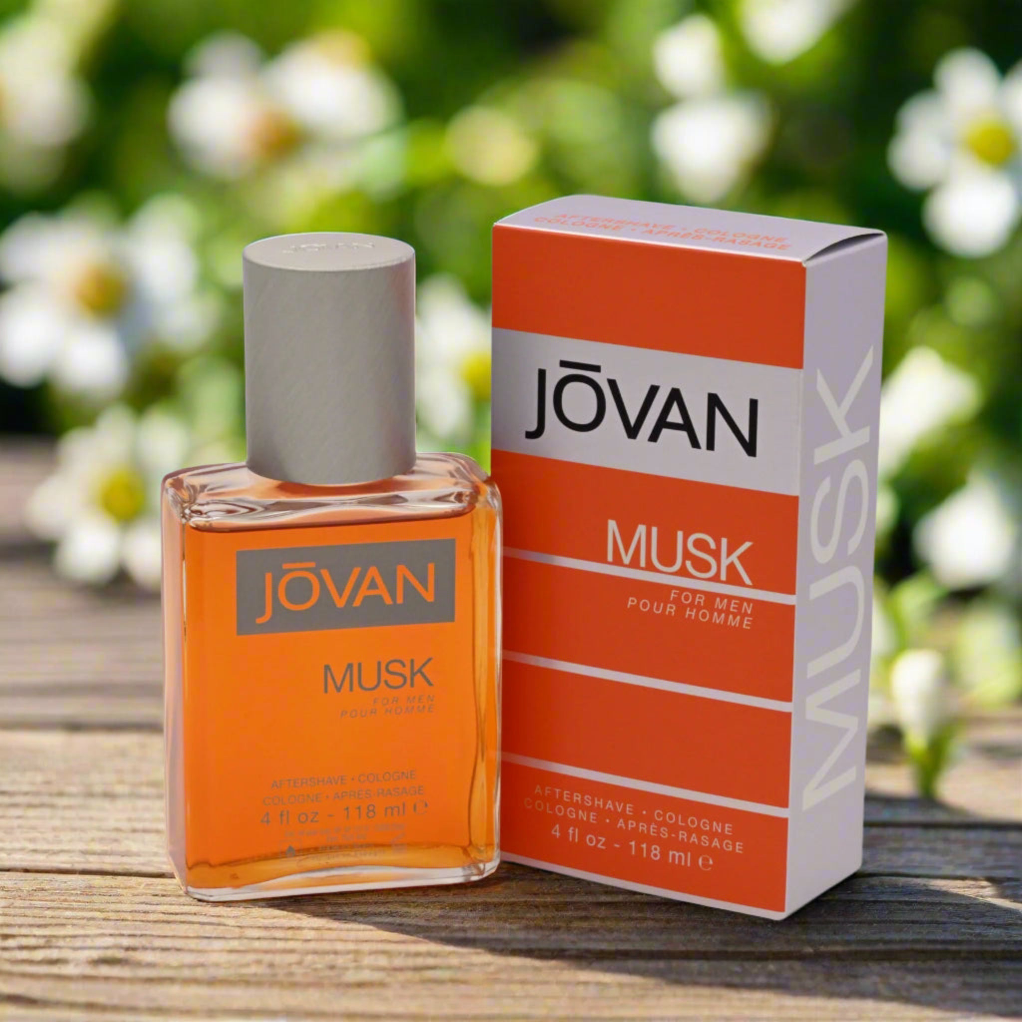 Jovan Musk Aftershave by Jovan cologne for men 4.0 / 4 oz New in Box