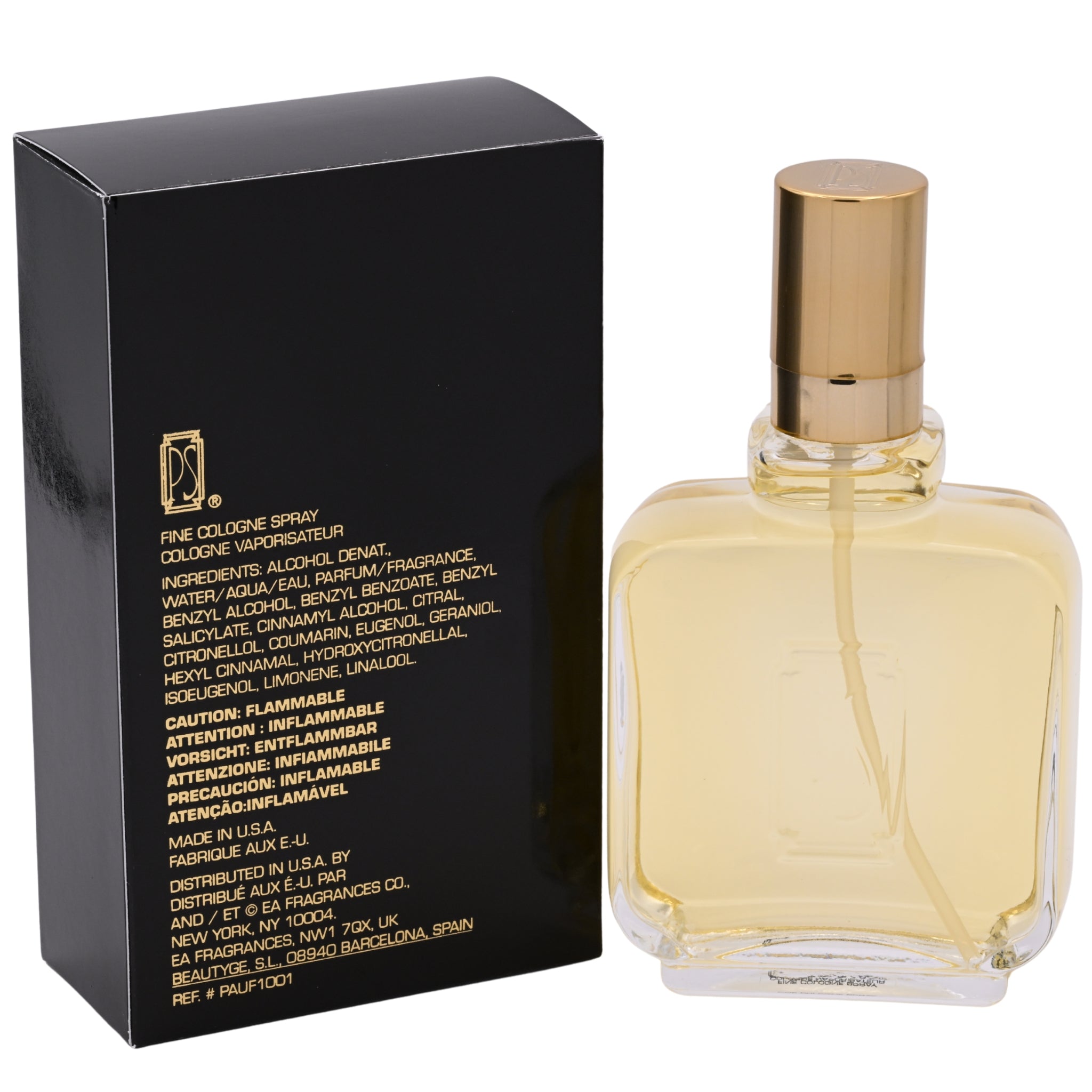 Paul Sebastian PS Cologne Spray 4.0 / 4 oz EDC For Men New in Box