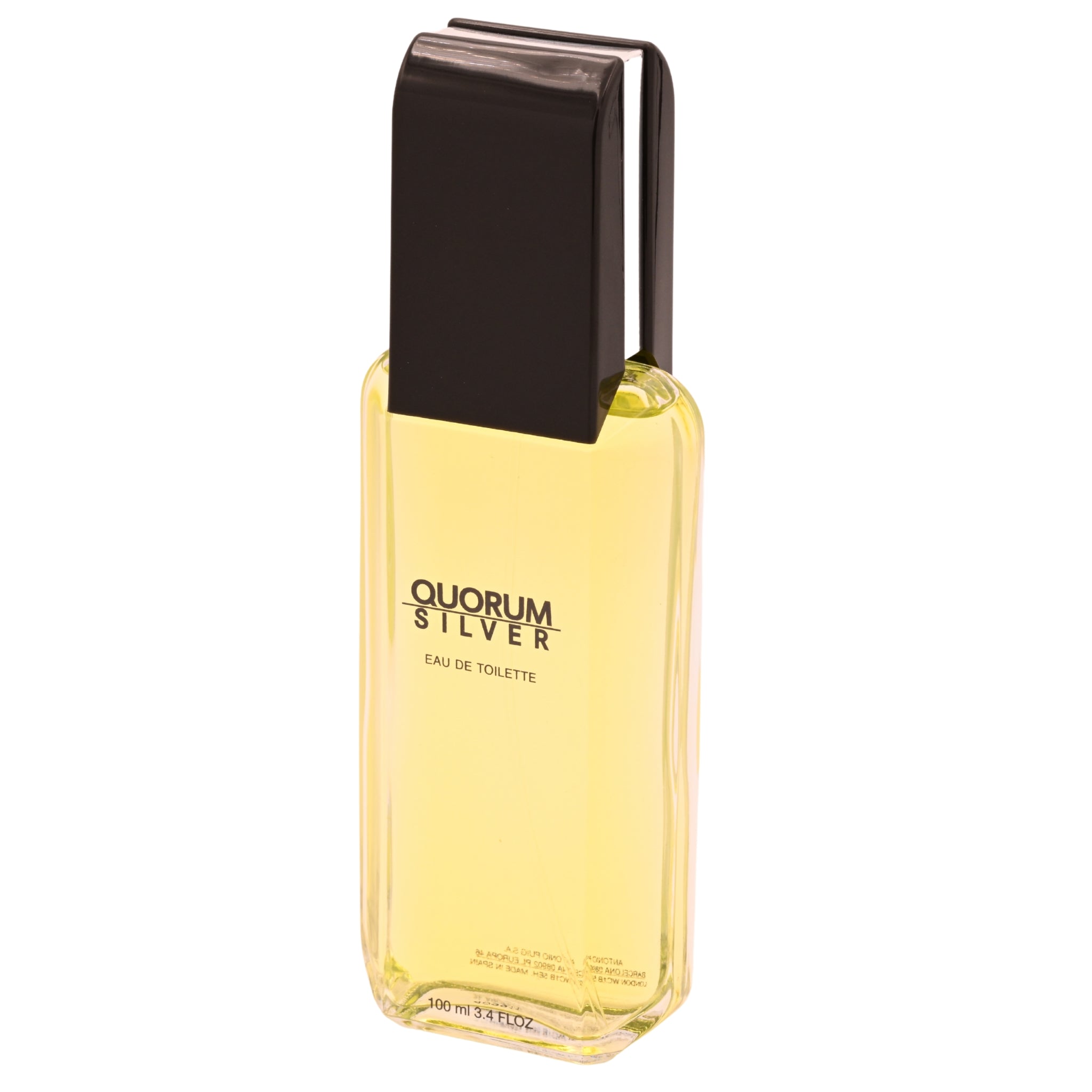 QUORUM SILVER by Antonio Puig 3.3 / 3.4 oz EDT For Men NEW IN BOX
