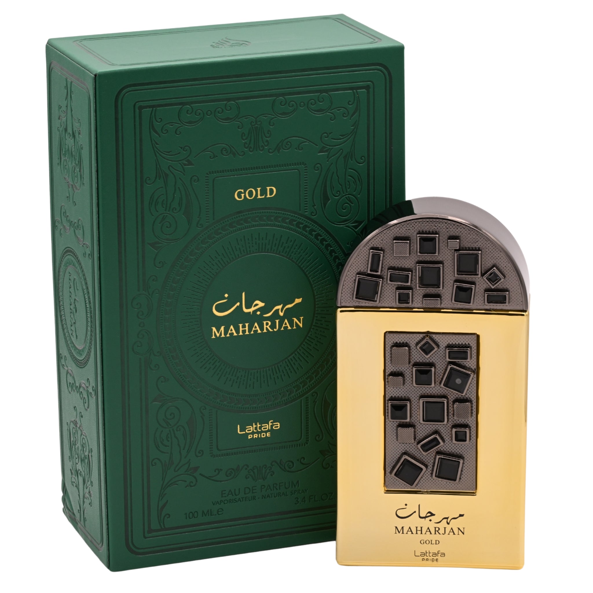 Maharjan Gold by Lattafa perfume for unisex EDP 3.3 / 3.4 oz New in Box