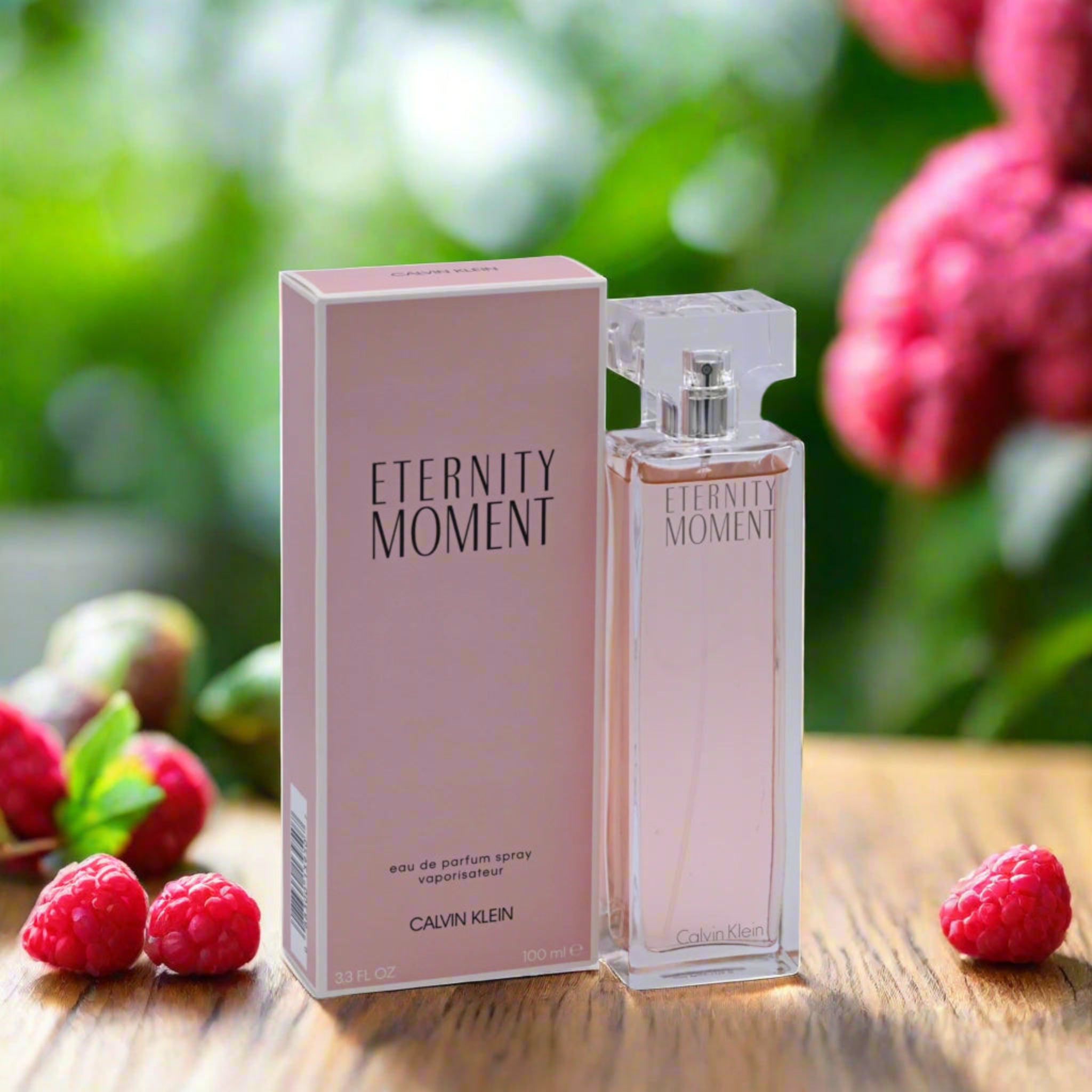 ETERNITY MOMENT by Calvin Klein 3.3 / 3.4 oz EDP Perfume For Women New in Box