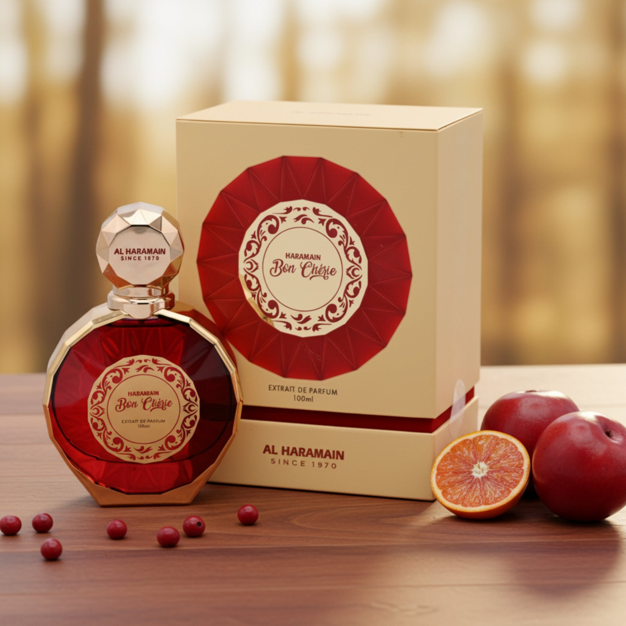 Al Haramain Bon Cherie Red Extrait de Parfum Spray for Women 3.4 oz (New Retail Box)