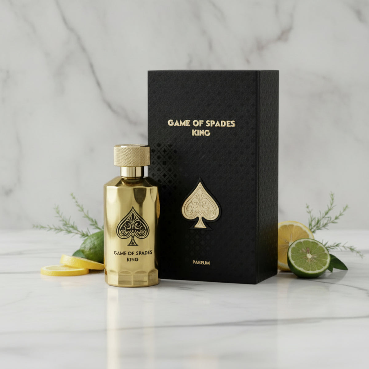Jo Milano Paris Game Of Spades King Parfum Spray Men 3.4 oz 100ml New Box