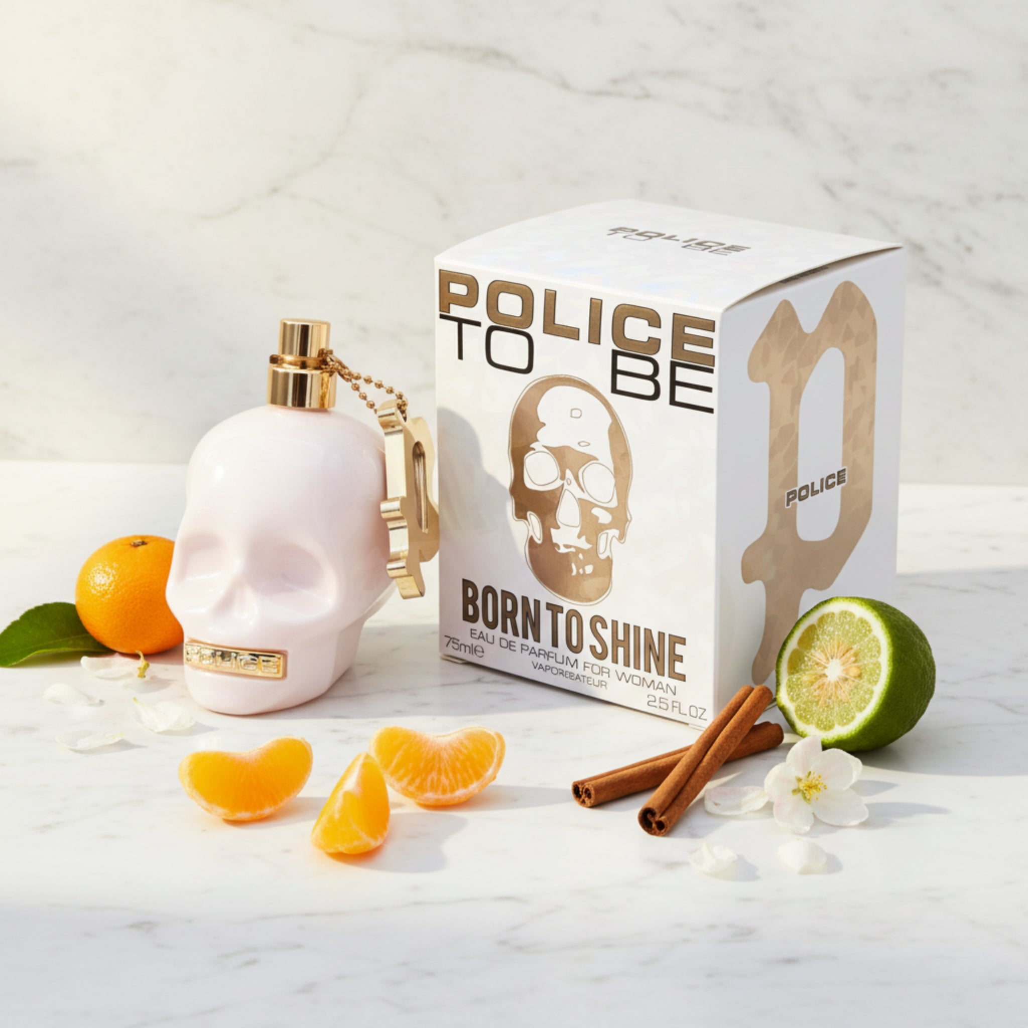 Police To Be Born To Shine Woman EDP Spray Women 2.5 oz 75ml New Box