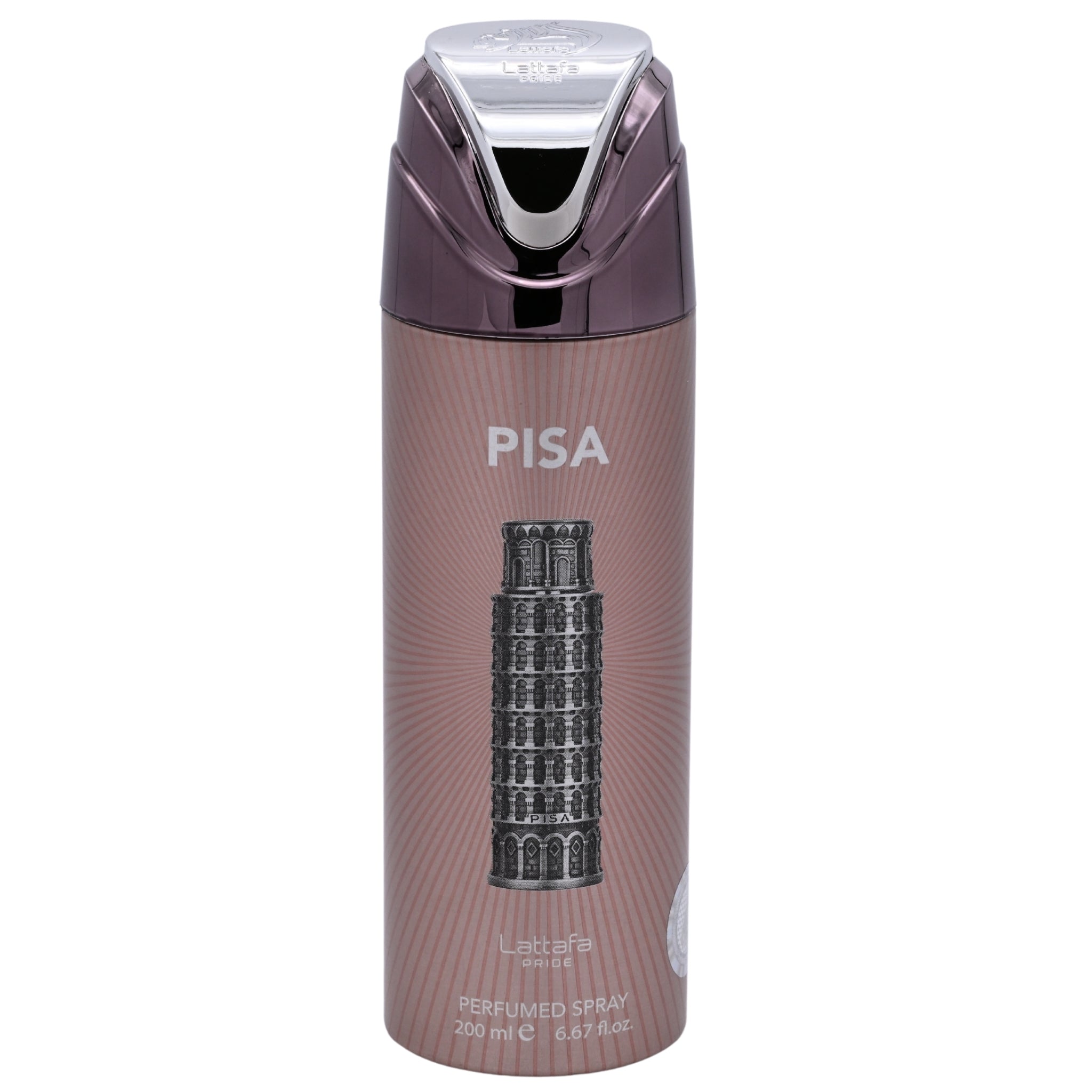 Lattafa Pride Pisa Deodorant Body Spray for Unisex 6.7 oz (200 ml)