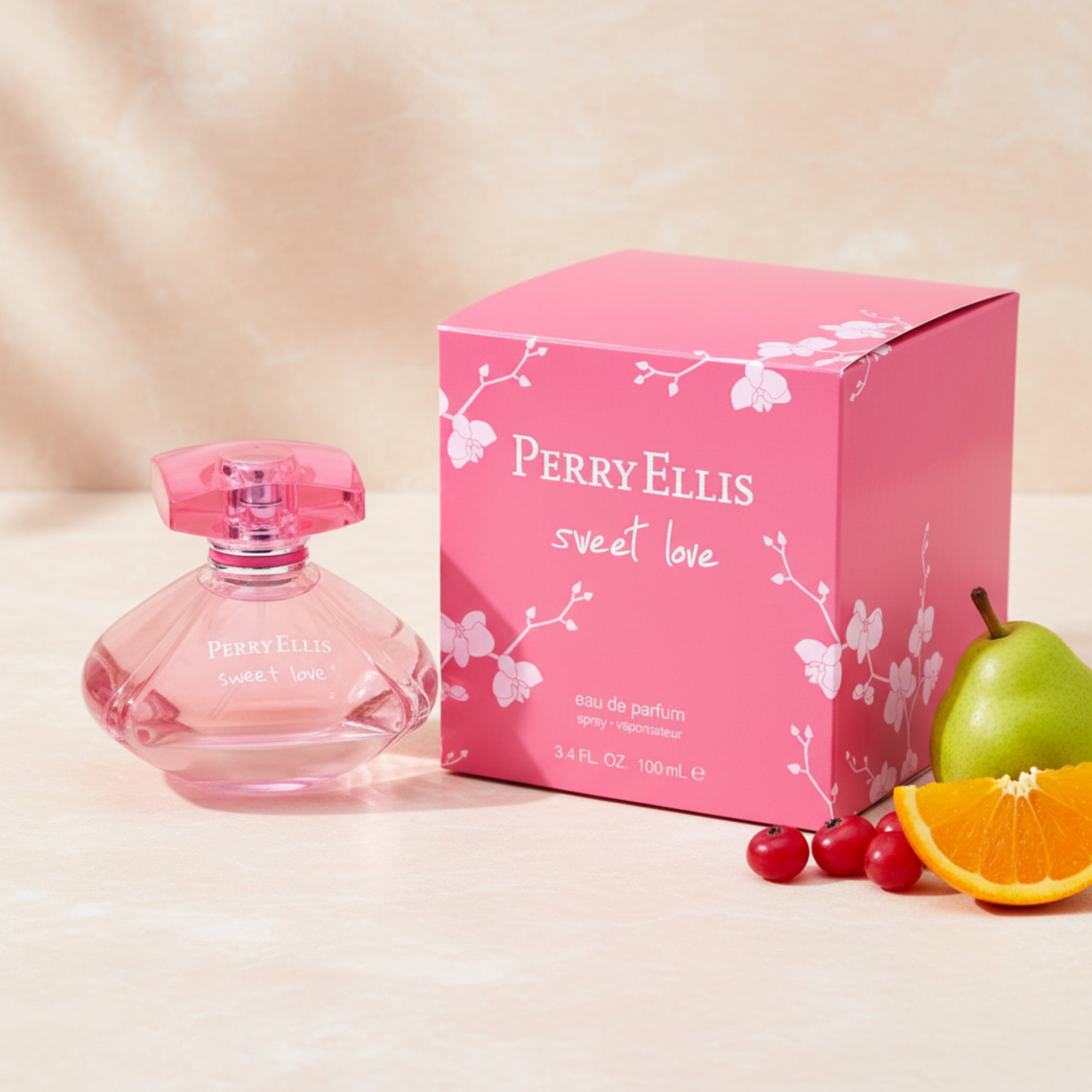Perry Ellis Sweet Love Eau de Parfum (EDP) Spray for Women 3.4 fl oz - Perry Ellis