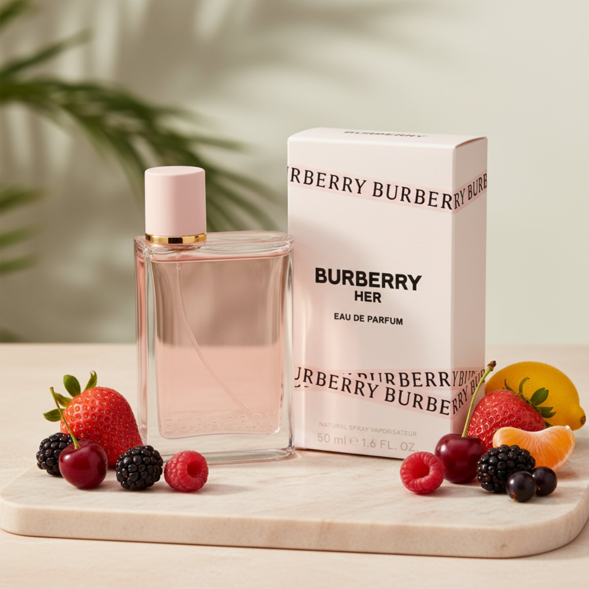 Burberry Her Eau de Parfum Spray for Women 1.6 oz (50 mL) by Burberry
