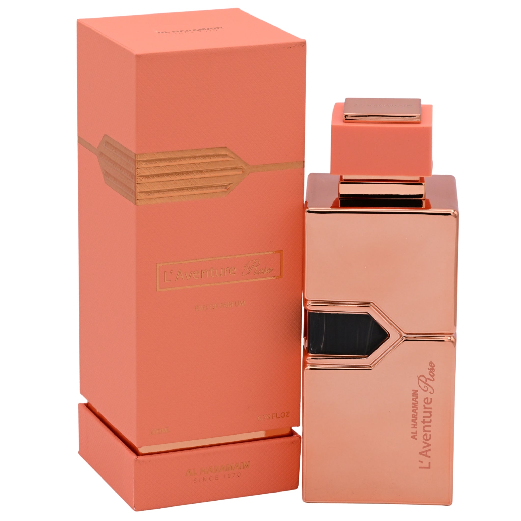 Al Haramain L'Aventure Rose Eau de Parfum Spray for Women 6.76 fl oz (200 ml)