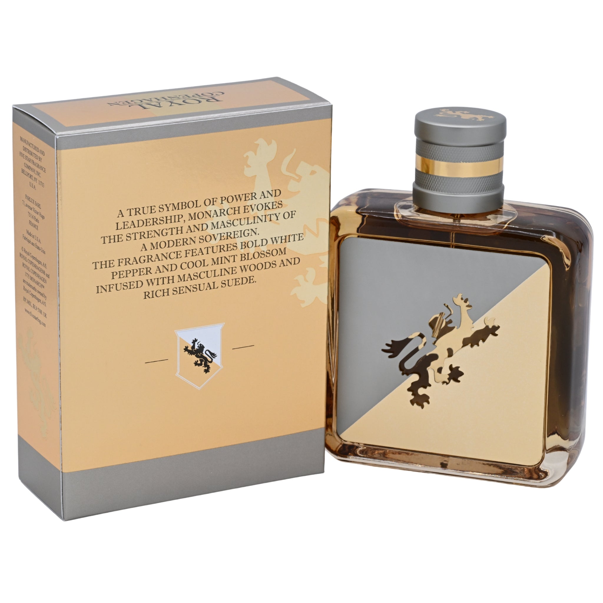 Royal Copenhagen 1775 Monarch EDT Spray Men 3.4 oz 100ml