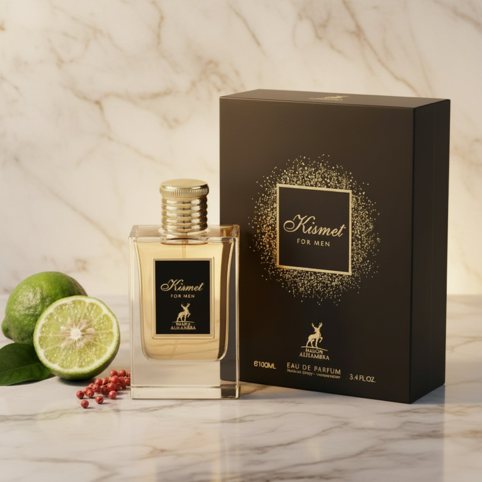 Kismet by Maison Alhambra cologne for men EDP 3.3 / 3.4 oz New in Box