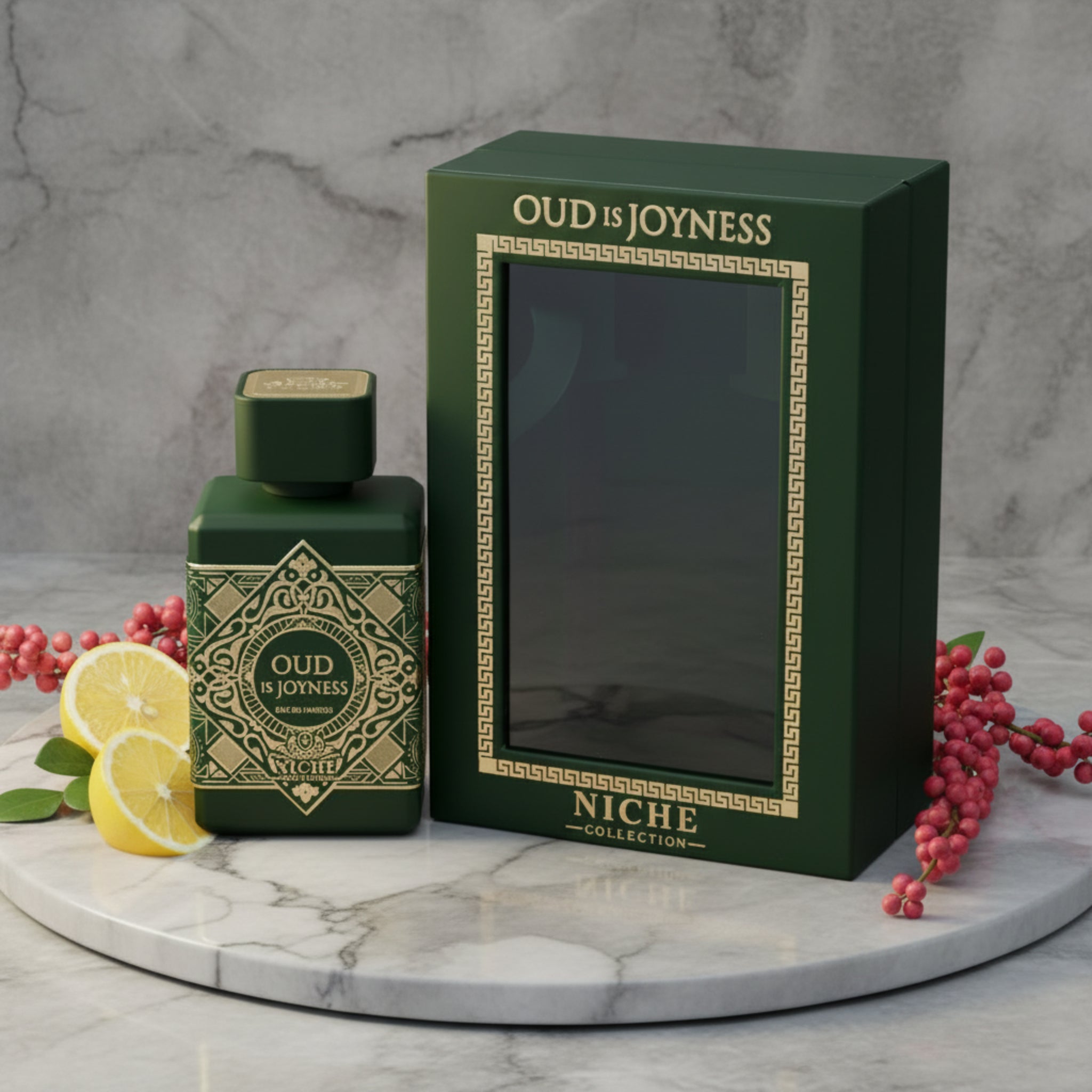 Khalis Oud Is Joyness Niche Collection Eau de Parfum Spray for Men 3.4 fl oz