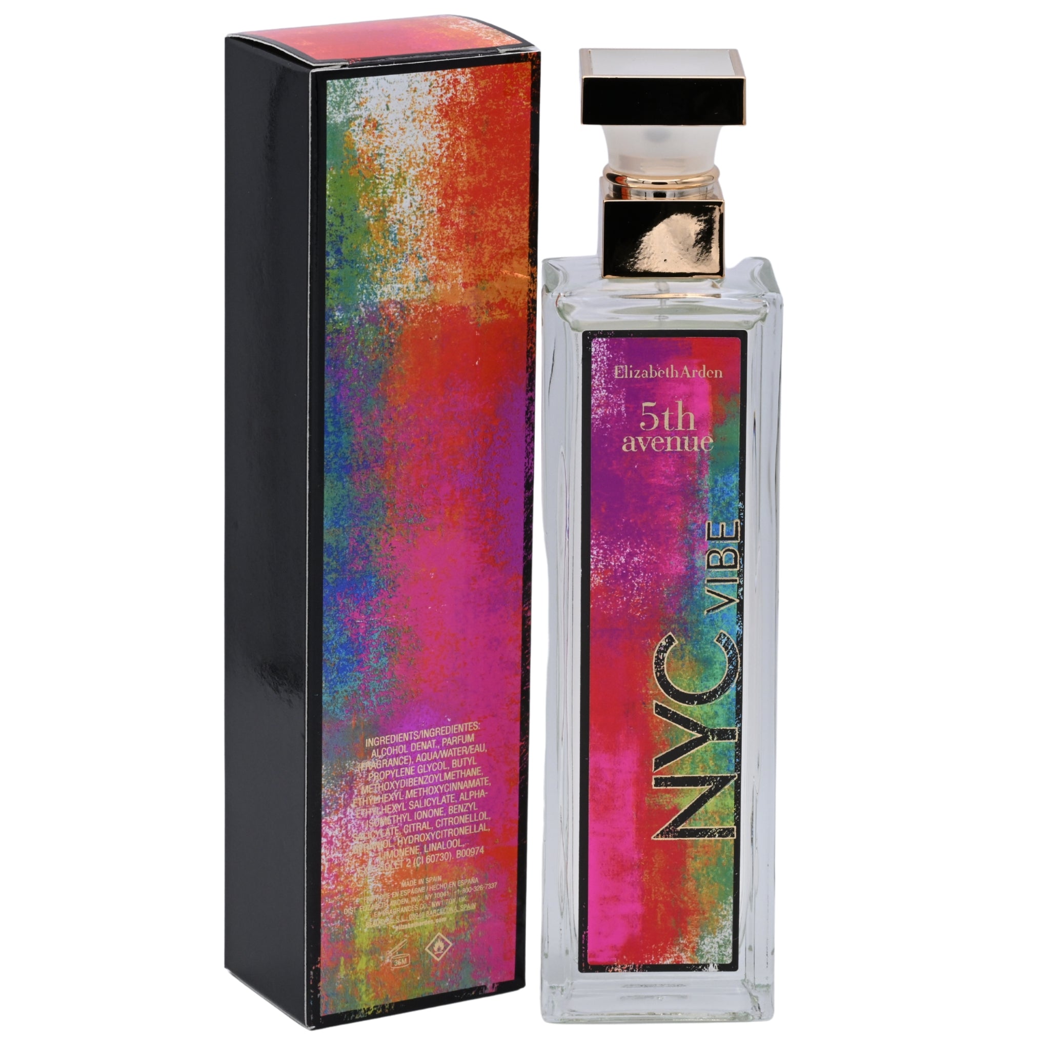 5th Avenue NYC Vibe by Elizabeth Arden Eau de Parfum Spray for Women 4.2 fl oz (125 ml) - New in Box