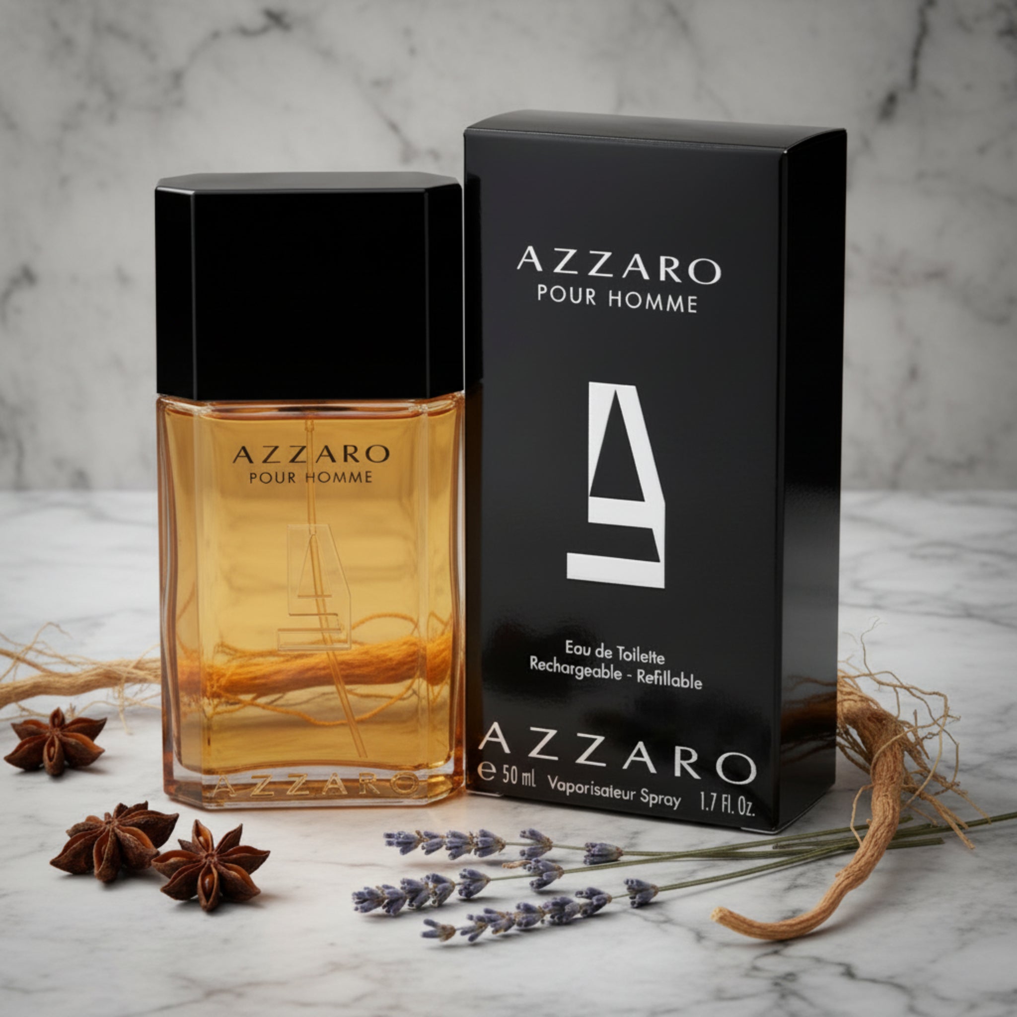 Azzaro Pour Homme Eau de Toilette Spray for Men 1.7 fl oz
