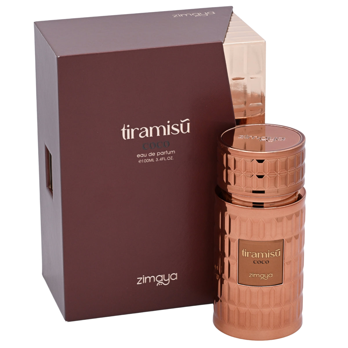 Afnan Zimaya Tiramisu Coco EDP Spray Unisex 3.4 oz 100ml New Box