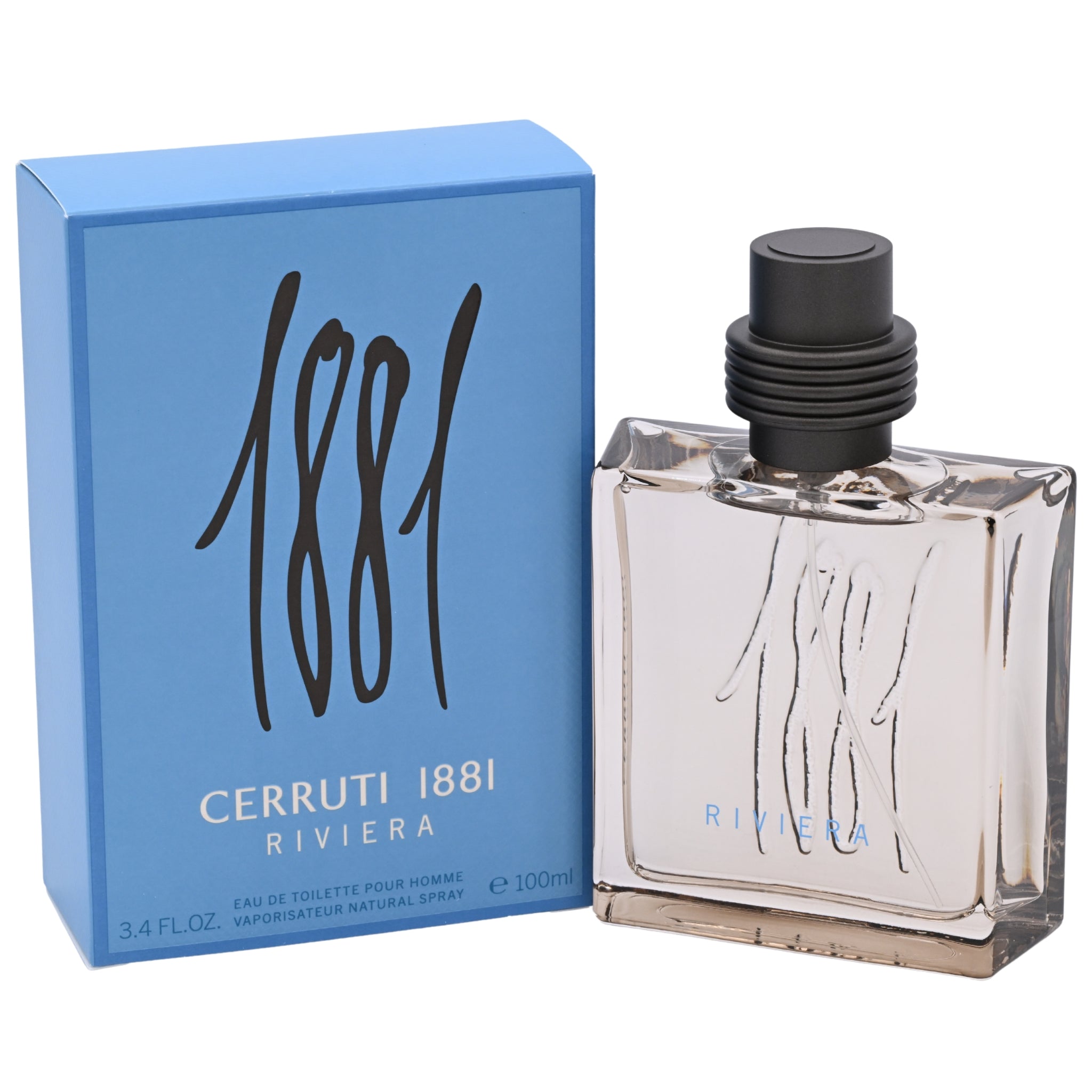 Cerruti 1881 Riviera Eau de Toilette Spray for Men 3.4 oz (100 ml) by Nino Cerruti