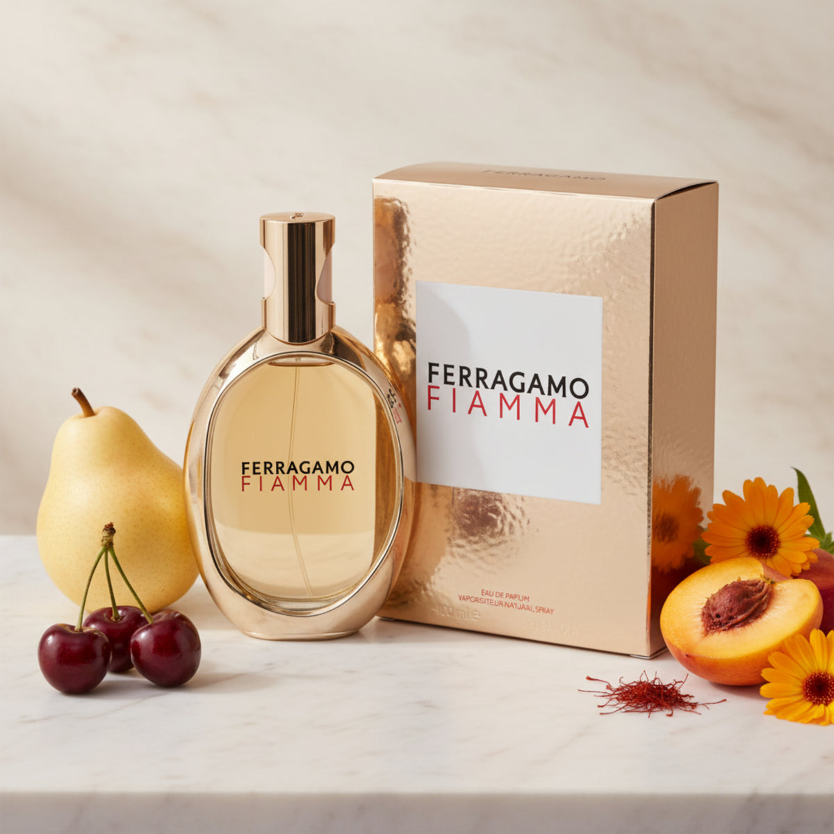Salvatore Ferragamo Fiamma EDP Spray Women 3.4 oz 100ml New Box