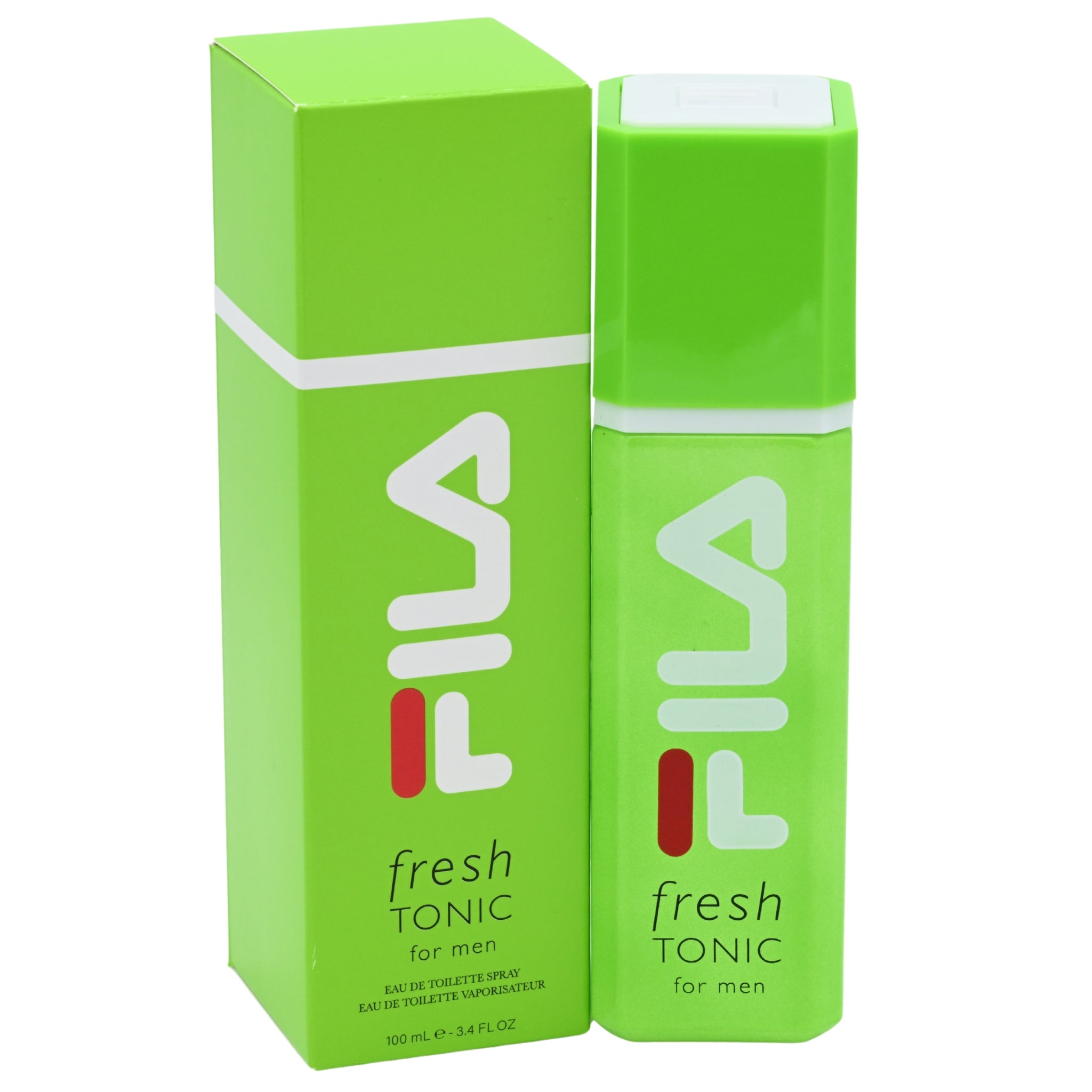 Fila Fresh Green Tonic Eau de Toilette (EDT) Spray for Men 3.4 oz by Fila