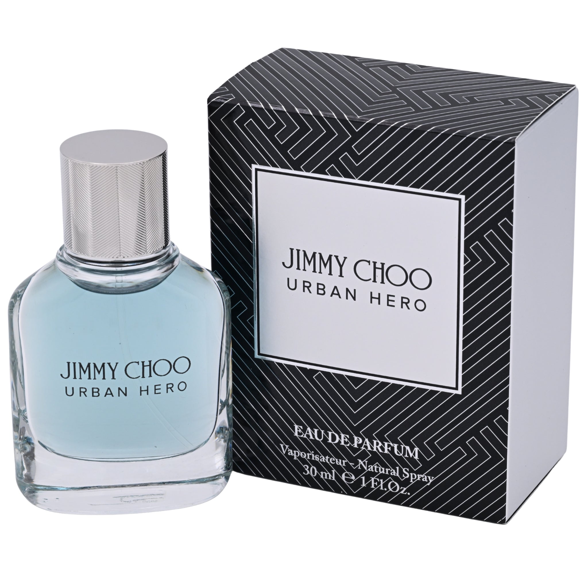 Jimmy Choo Urban Hero Eau de Parfum Spray for Men 1.0 fl oz (30 ml) New in Retail Box