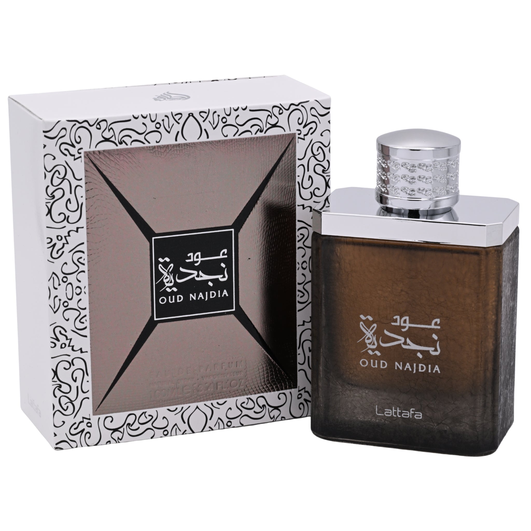 Oud Najdia by Lattafa perfume for unisex EDP 3.3 / 3.4 oz New in Box