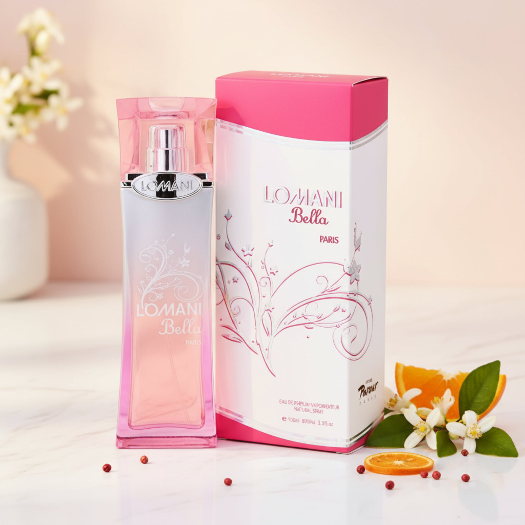 Lomani Bella Eau de Parfum Spray for Women 3.3 oz (100 ml) New Retail Box