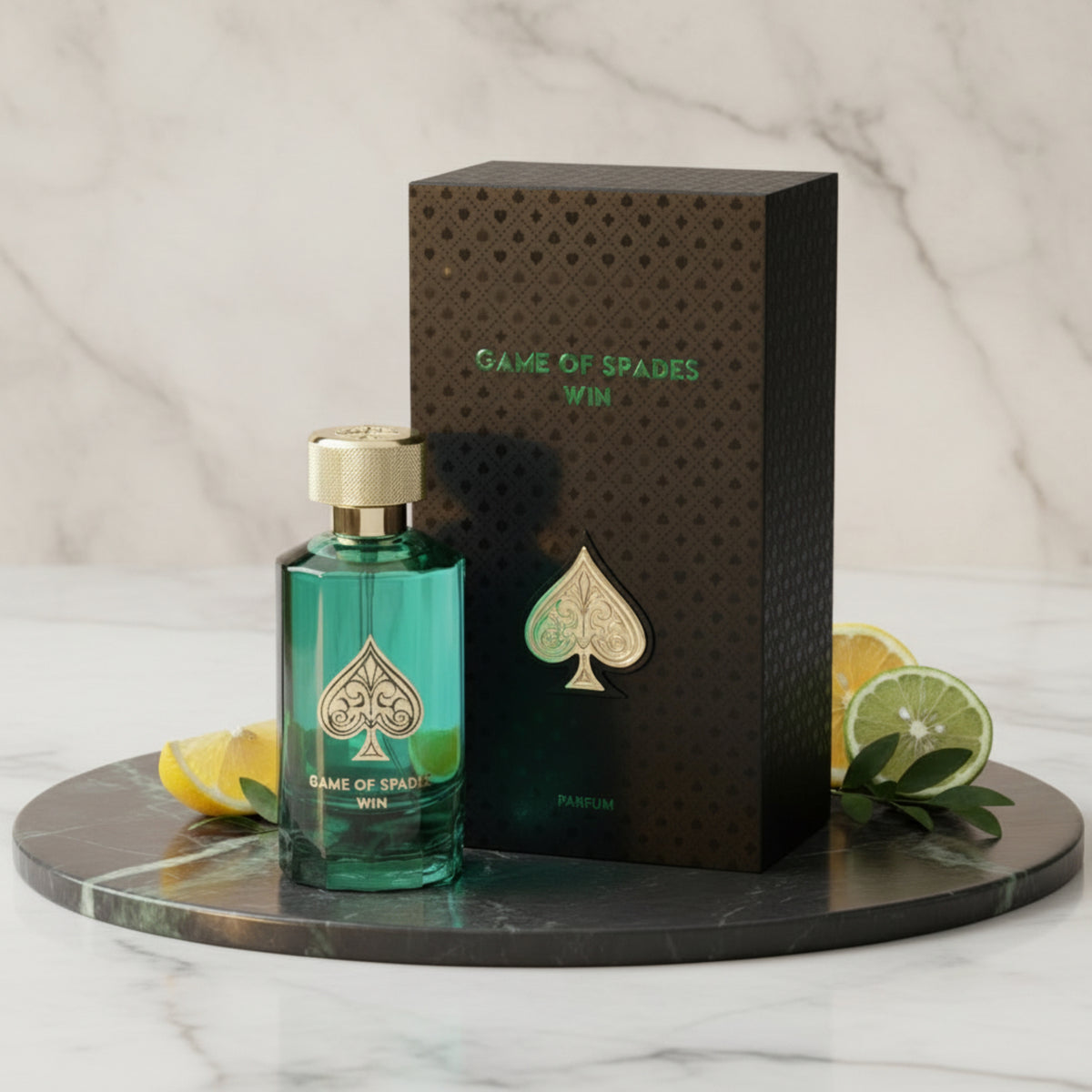 Jo Milano Paris Game of Spades Win Parfum Spray for Men, 3.4 oz (100 ml)