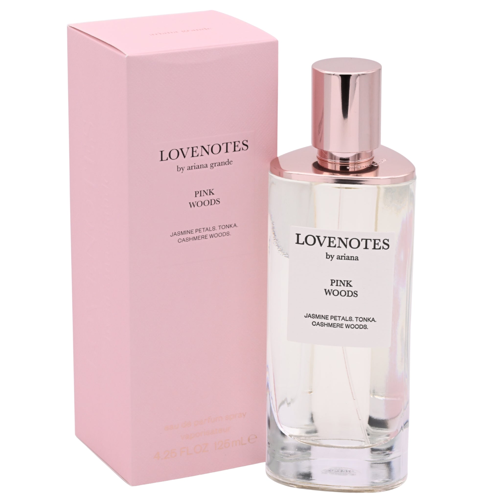 Ariana Grande Love Notes Pink Woods Eau de Parfum for Women 4.25 oz New in Box