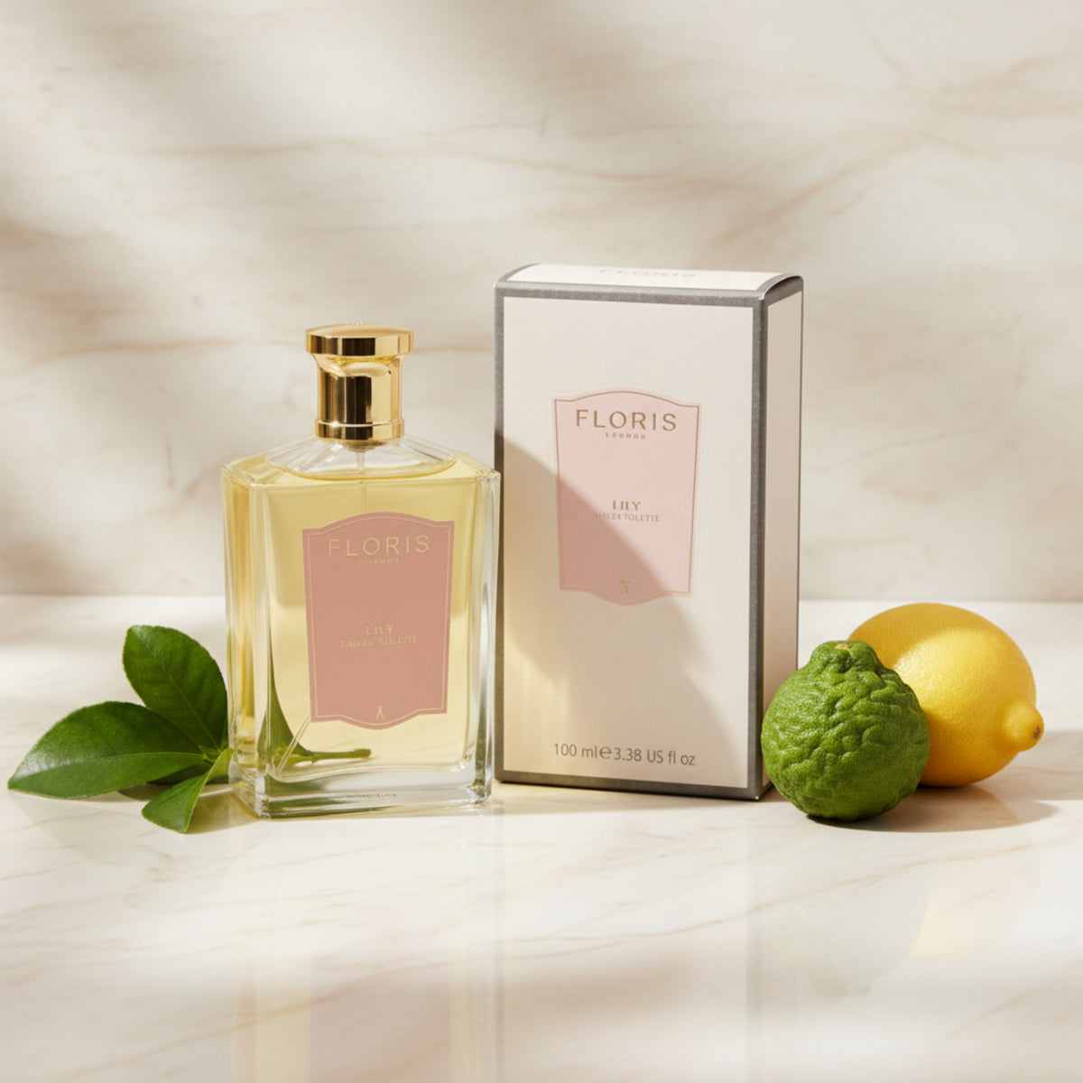 Floris Lily Eau de Toilette (EDT) Spray for Women 3.38 oz (100 ml) New Retail Box