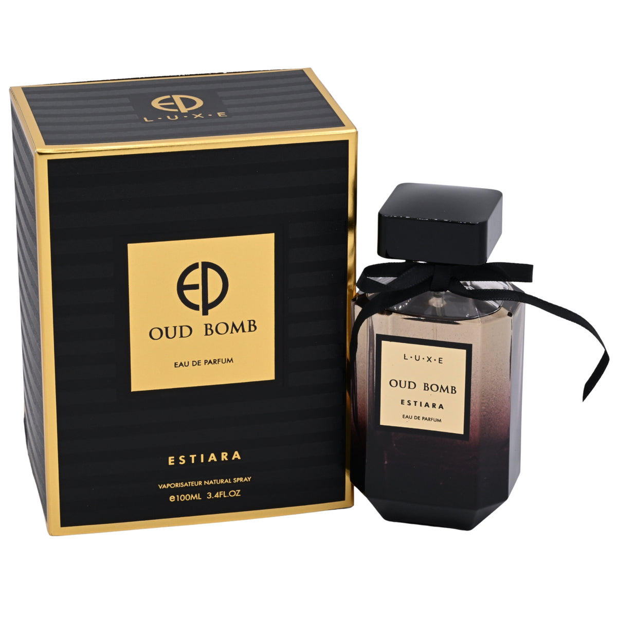 Estiara Luxe Oud Bomb Eau de Parfum Spray for Women 3.4 oz (100 ml)