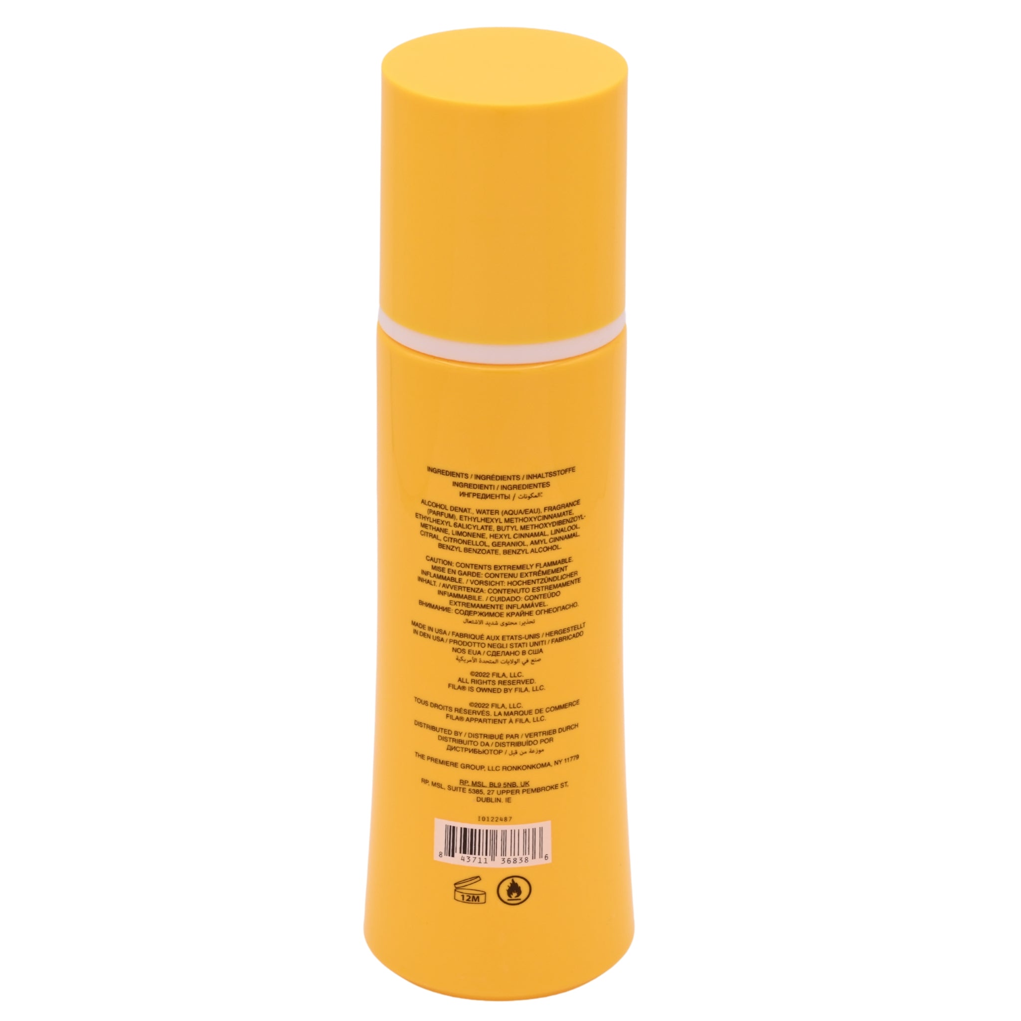Fila Fresh Yellow Tonic Body Spray for Women 8.4 fl oz by Fila