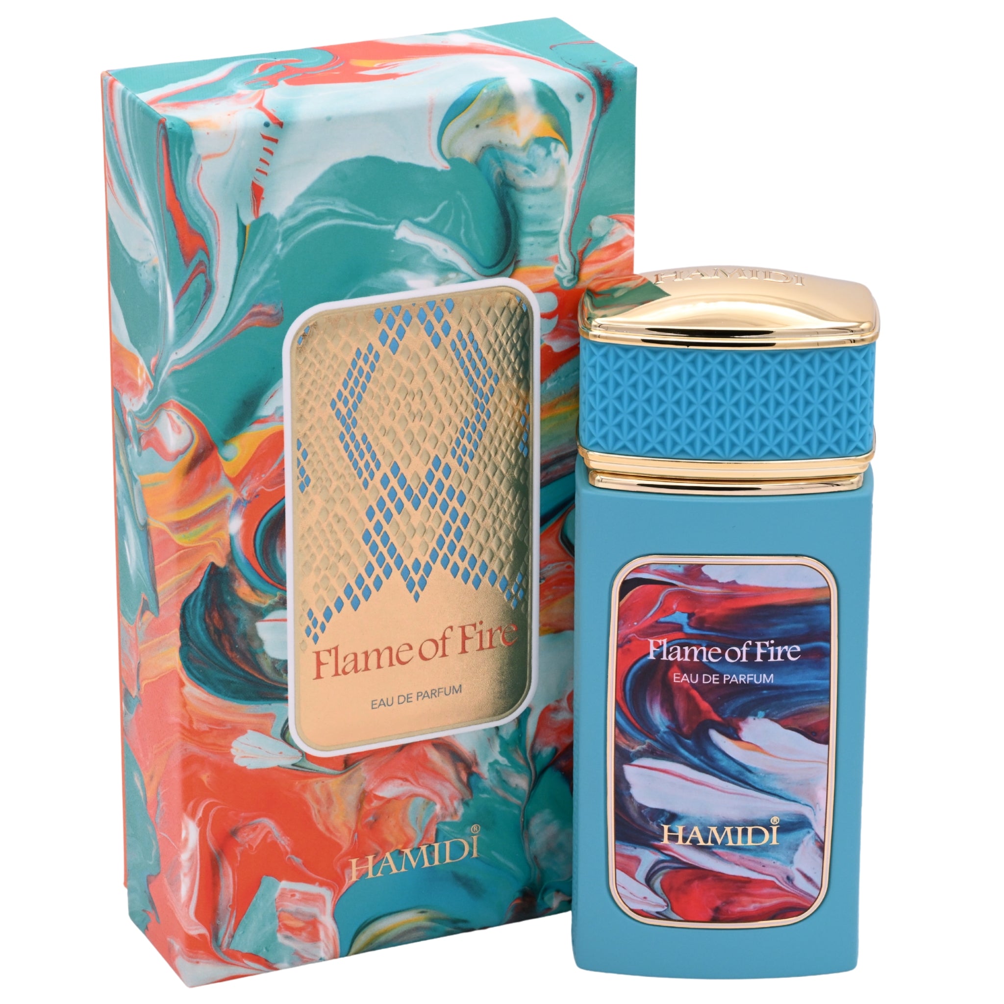 Hamidi Flame of Fire Eau de Parfum Spray, Unisex, 3.4 oz (100 ml)