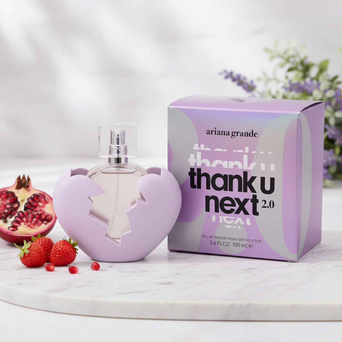 Ariana Grande Thank U Next 2.0 Eau de Parfum Spray for Women 3.4 oz (New in Retail Box)