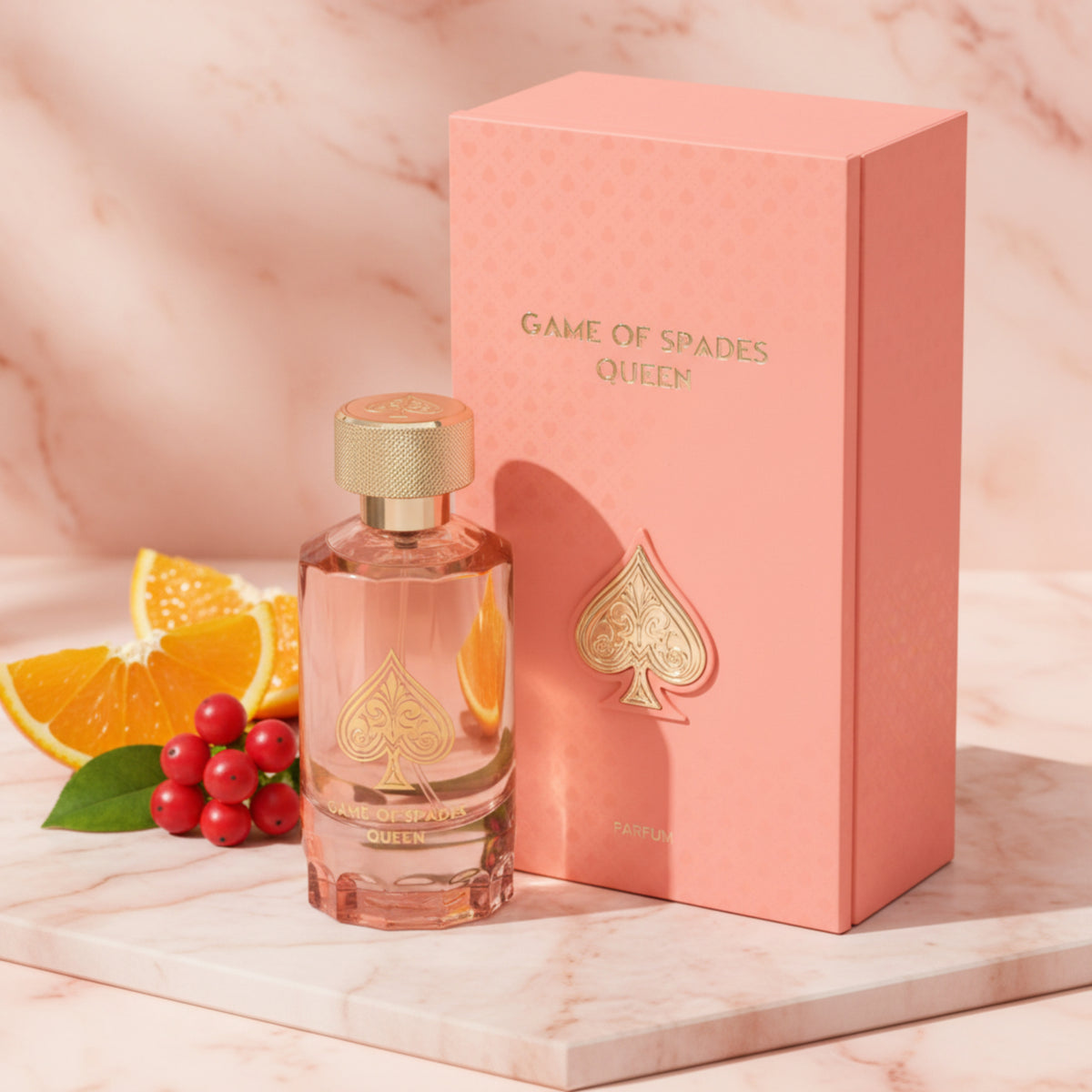 Jo Milano Paris Game of Spades Queen Parfum Spray for Women 3.4 fl oz (100 ml) New Retail Box