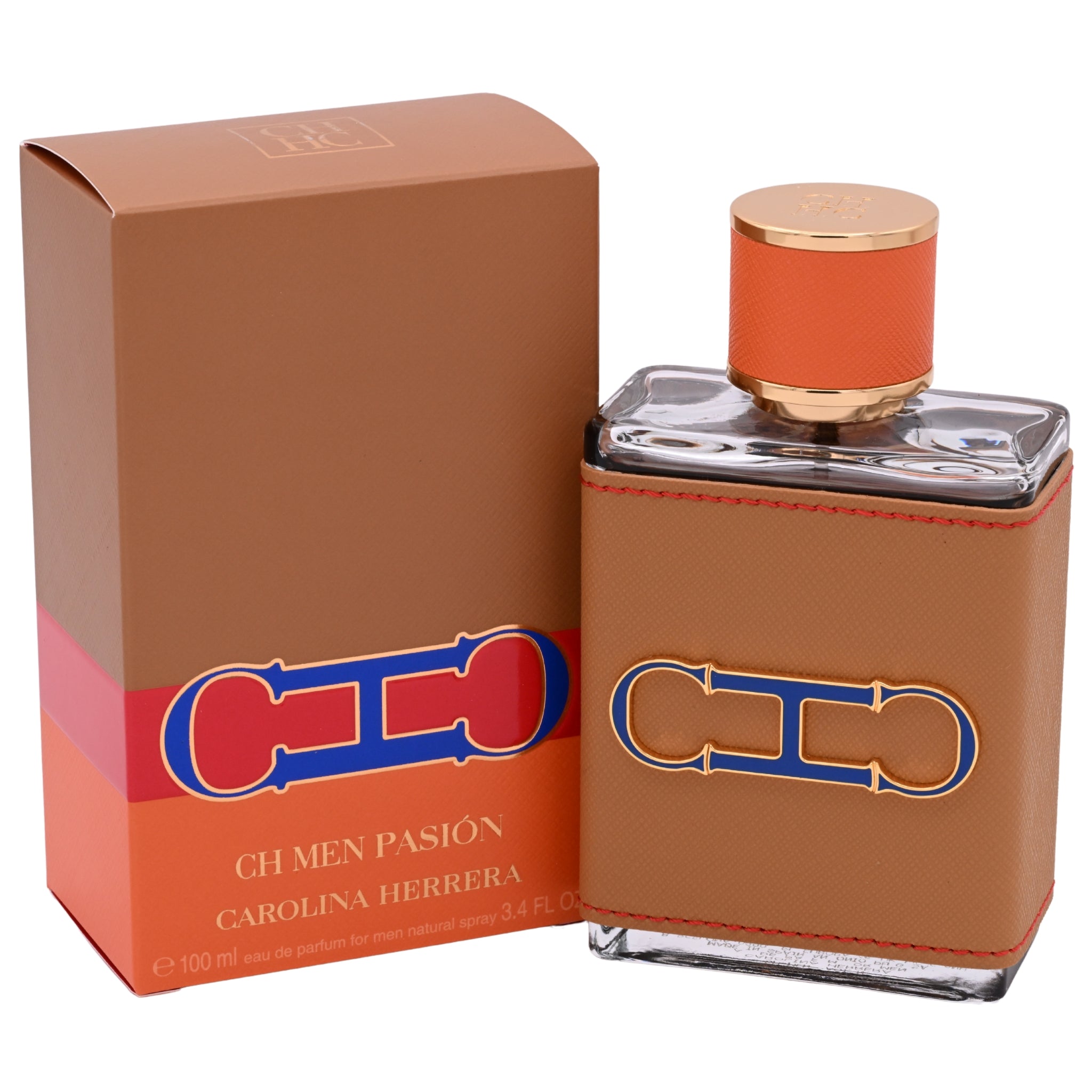 Carolina Herrera CH Pasion Eau de Parfum Spray for Men 3.4 oz (100 ml) - New Retail Box