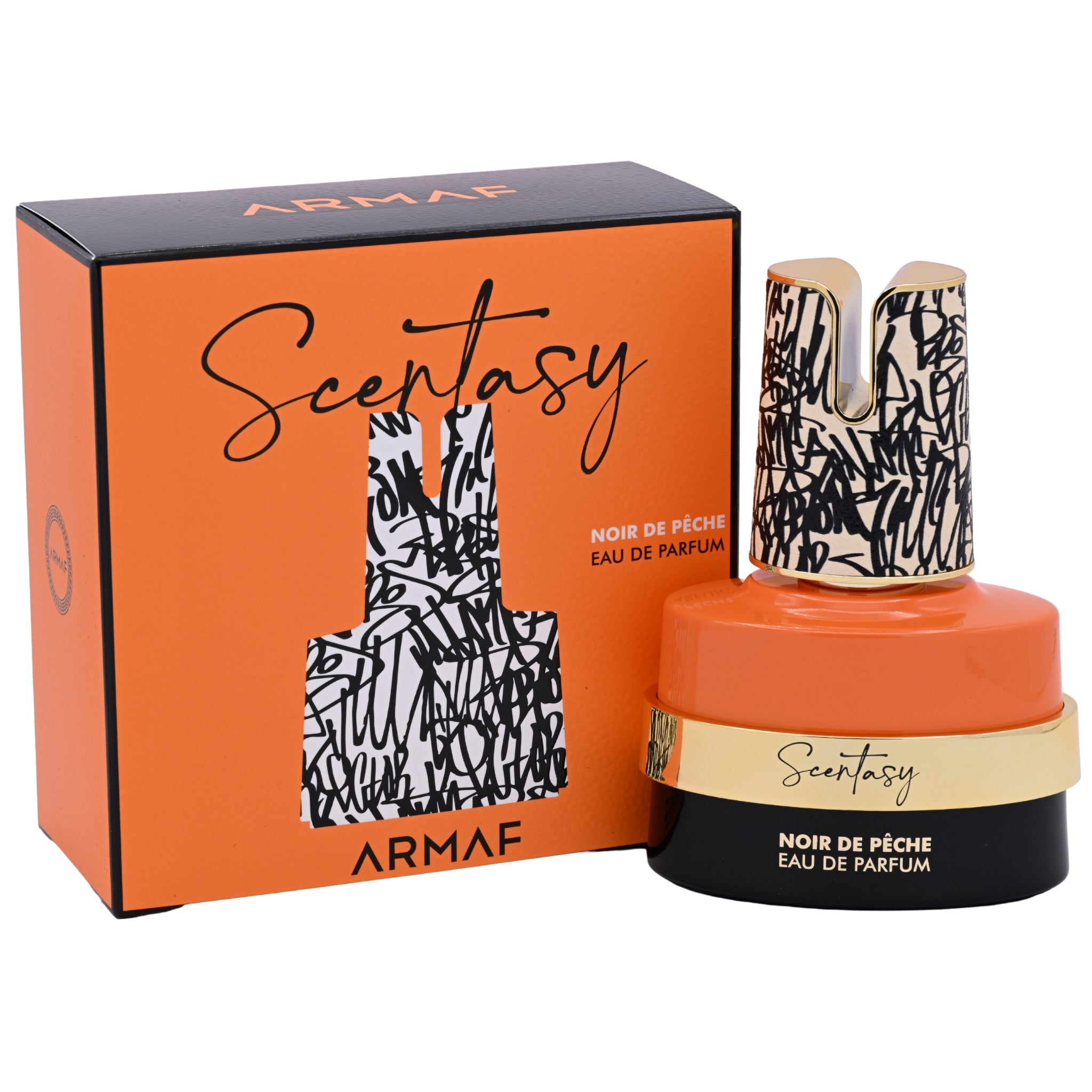 Armaf Scentasy Noir De Peche Eau de Parfum Spray for Men 3.4 oz (100 ml)