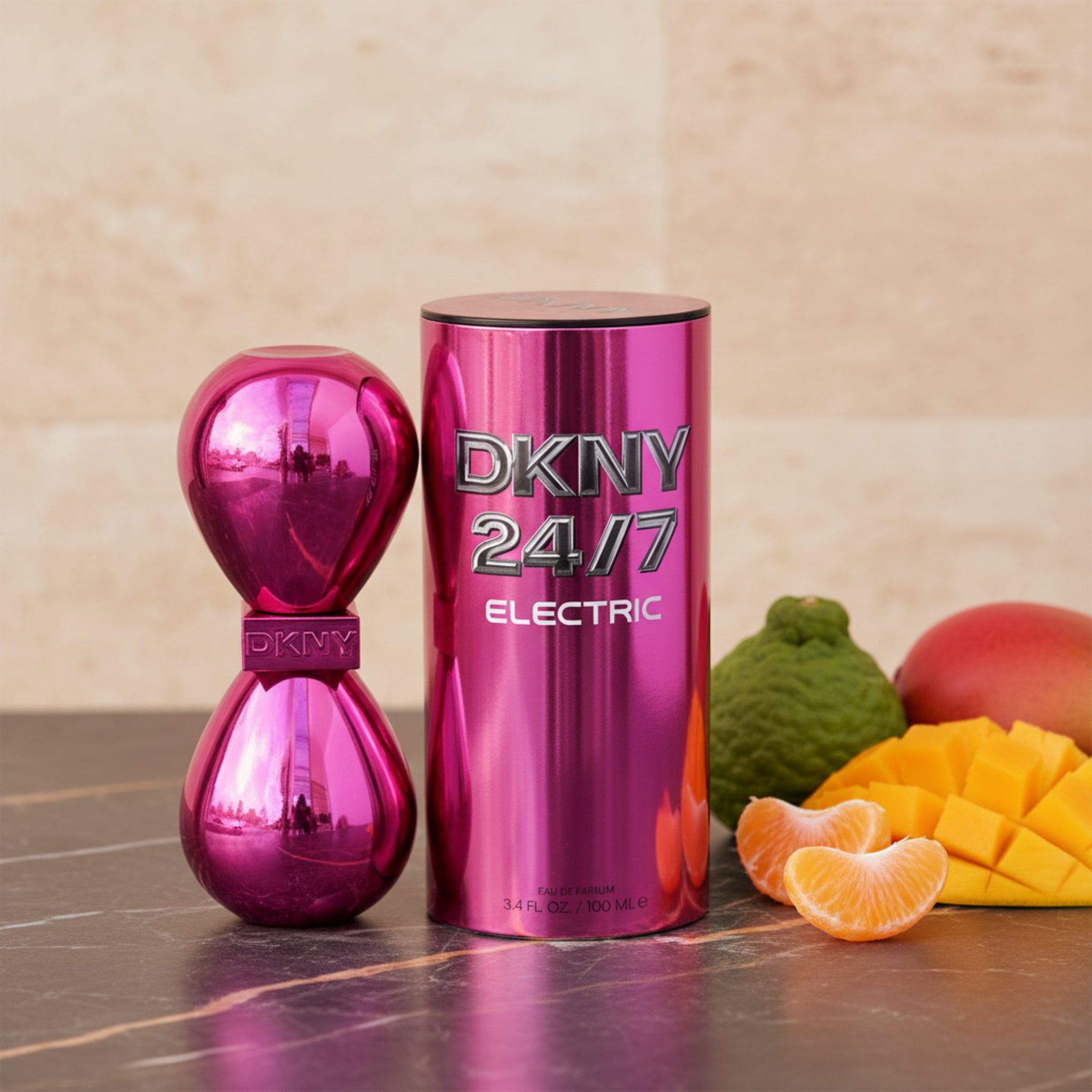 DKNY 24/7 Electric Eau de Parfum Spray for Women 3.4 oz by Donna Karan