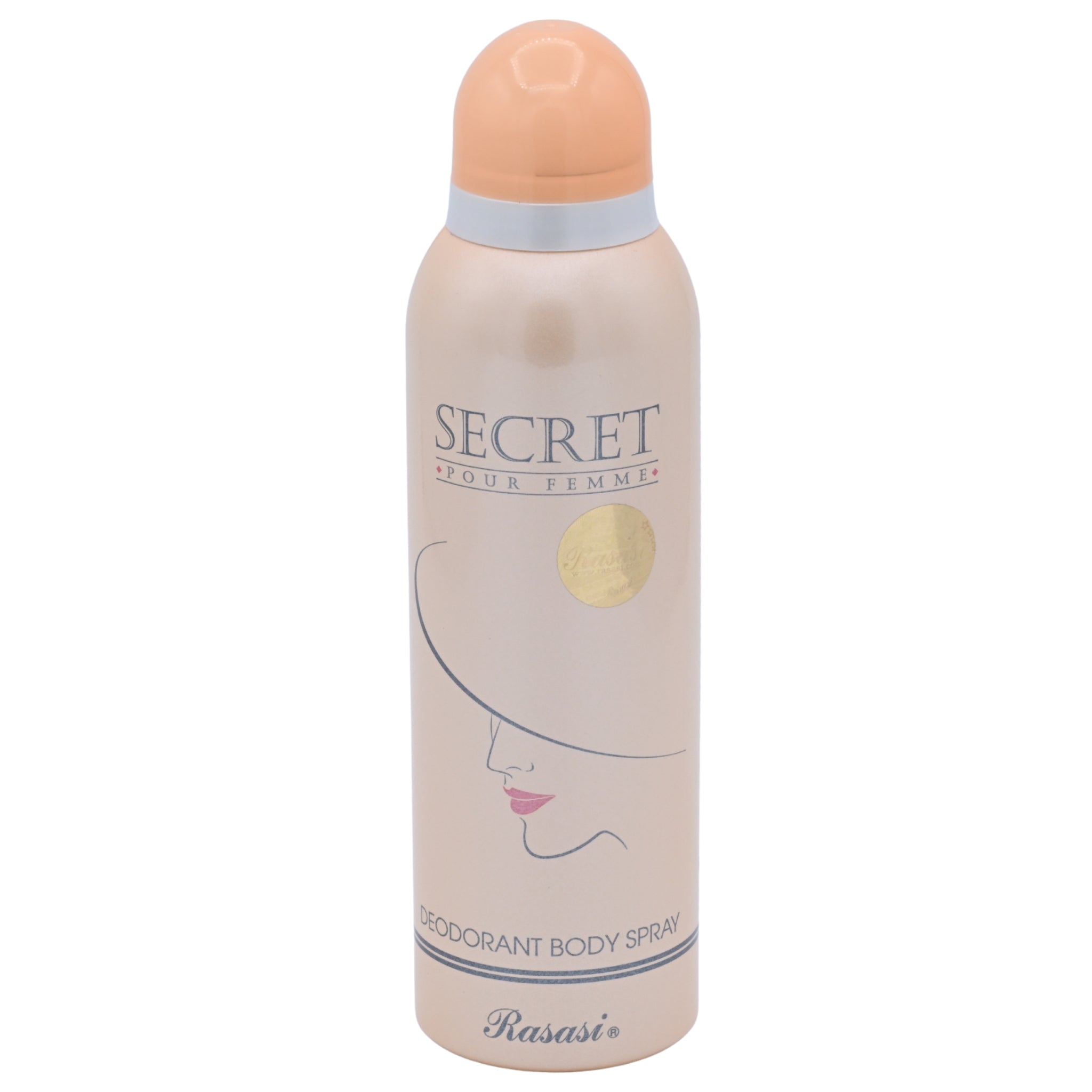 Rasasi Secret Pour Femme Deodorant Body Spray for Women 6.67 oz