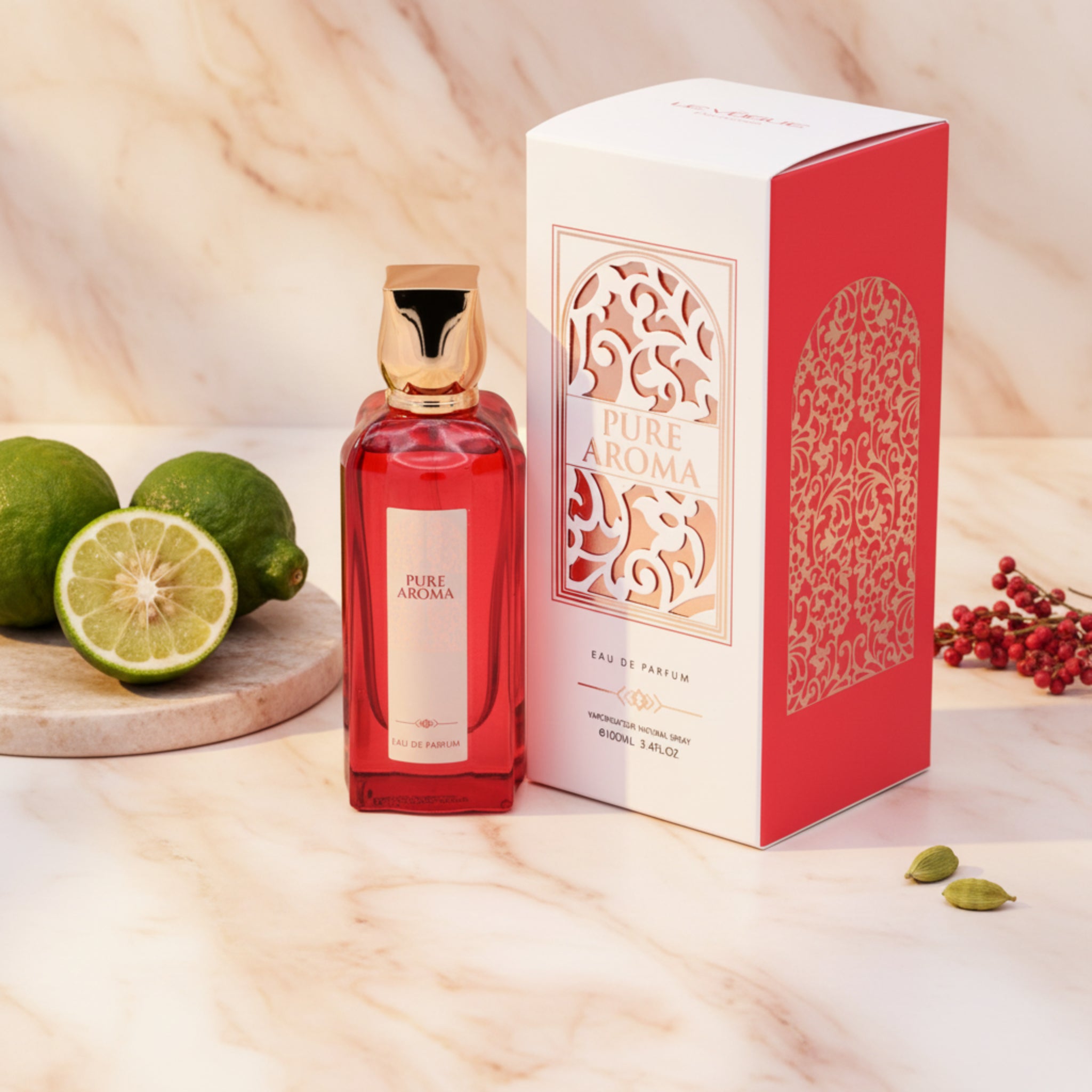 Le Vogue Pure Aroma EDP Spray Women 3.4 oz 100ml New Box
