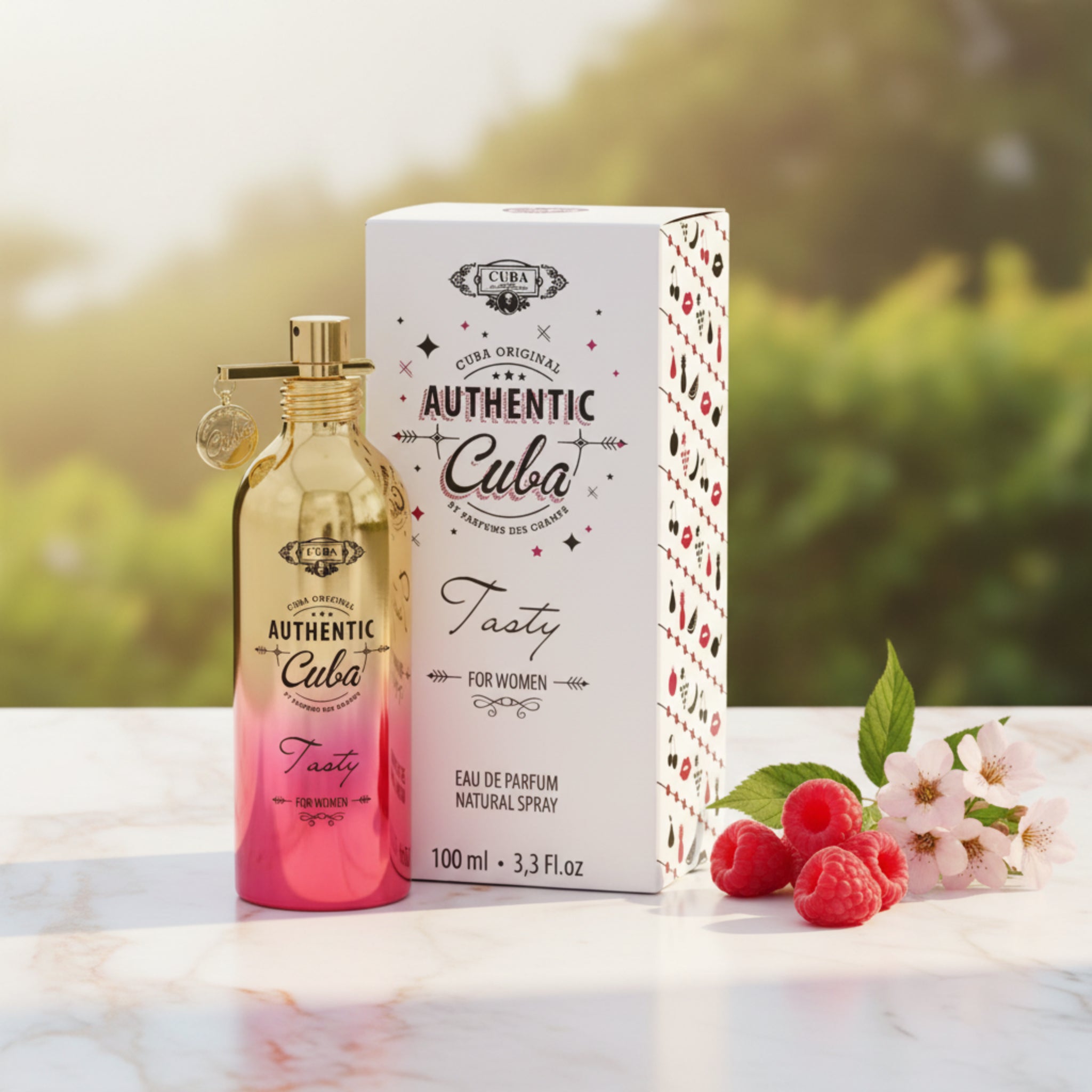 Cuba Authentic Tasty by Cuba perfume for women EDP 3.3 / 3.4 oz New in Box