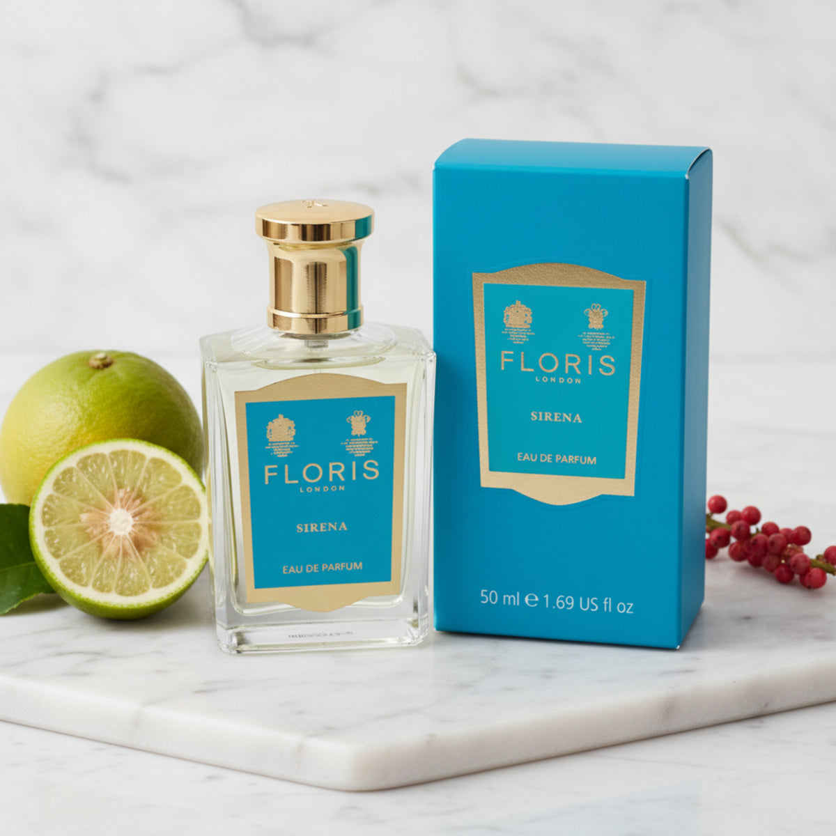 Floris Sirena Eau de Parfum Spray for Women 1.69 oz (50 ml) by Floris London