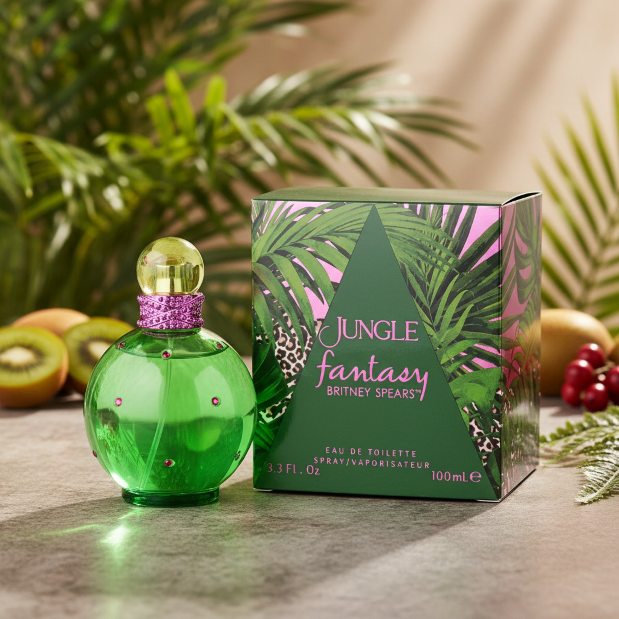 Britney Spears Jungle Fantasy Eau de Toilette (EDT) Spray for Women 3.3 oz (100 ml) New Retail Box