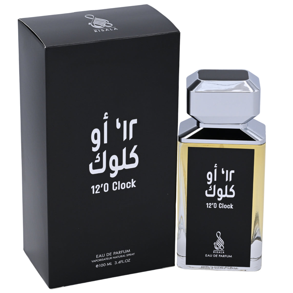 Risala 12 O'Clock Eau de Parfum Spray for Men 3.4 oz (100 ml) New Retail Box