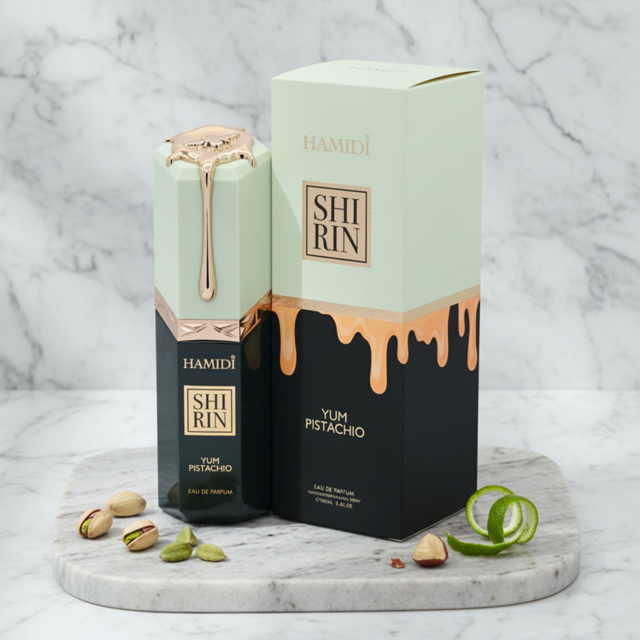 Hamidi Shirin Yum Pistachio Eau de Parfum Spray for Women 3.4 oz (100ml) NIB