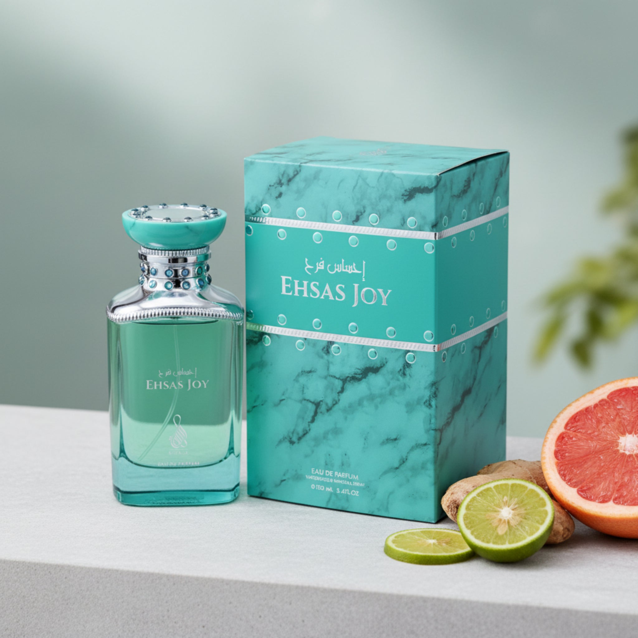 Risala Ehsas Joy Eau de Parfum Spray for Unisex 3.4 oz (New Retail Box)