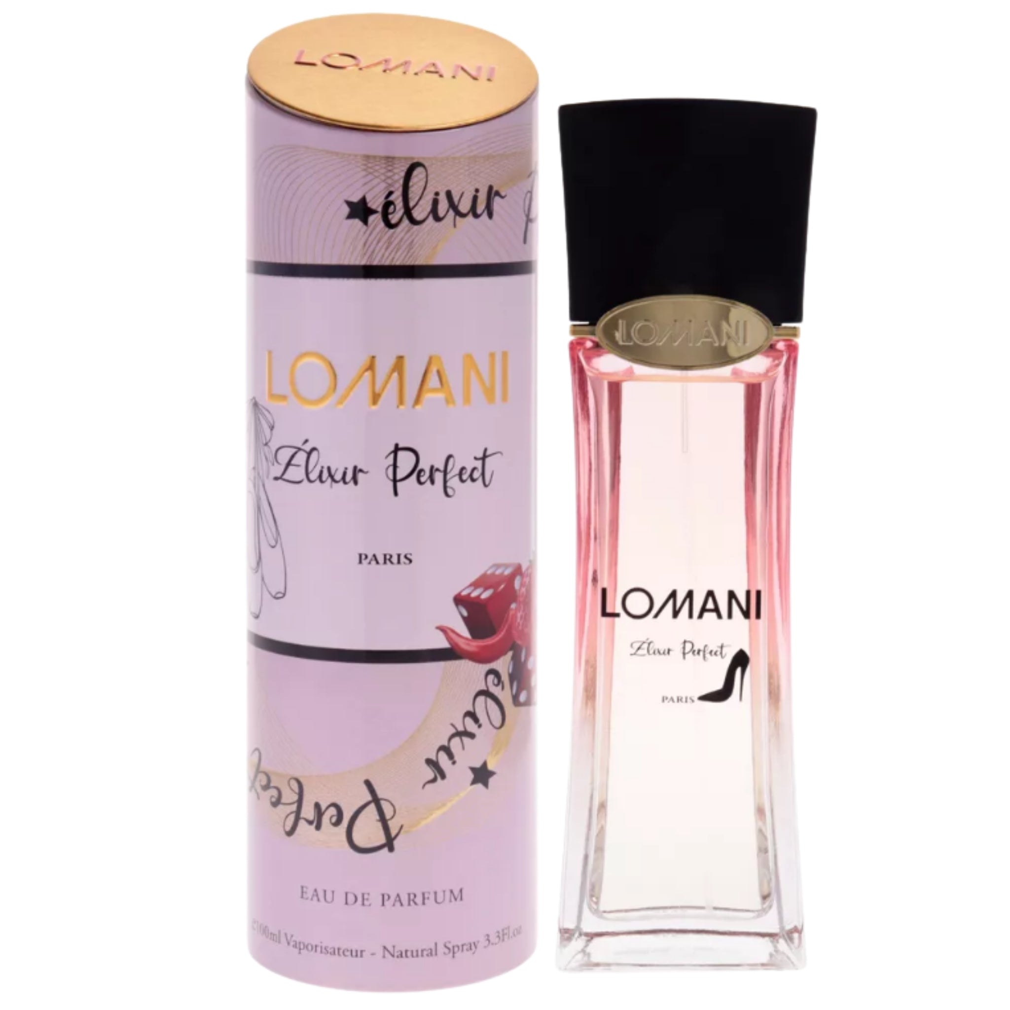 Lomani Elixir Perfect Eau de Parfum (EDP) Spray for Women 3.3 oz / 100 ml