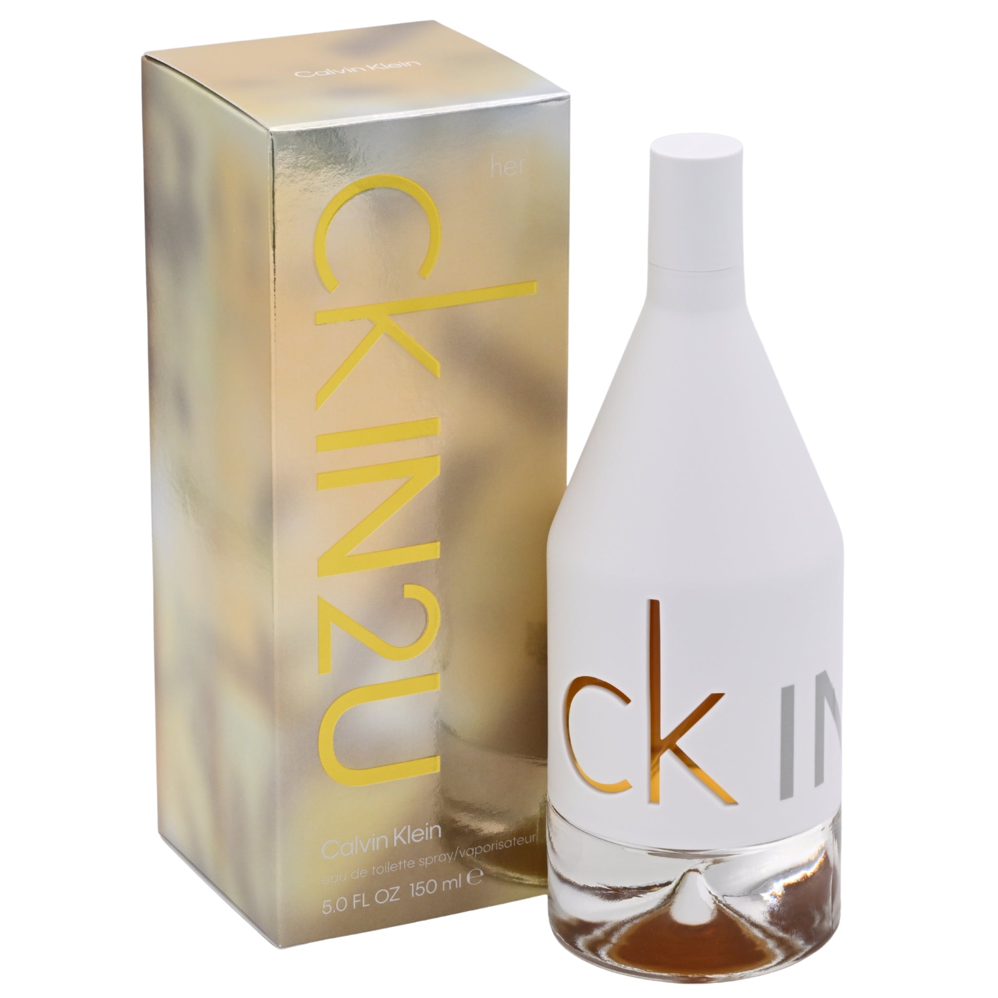 CK IN2U HER by Calvin Klein 5 / 5.0 oz EDT Perfume For Women NEW IN BOX