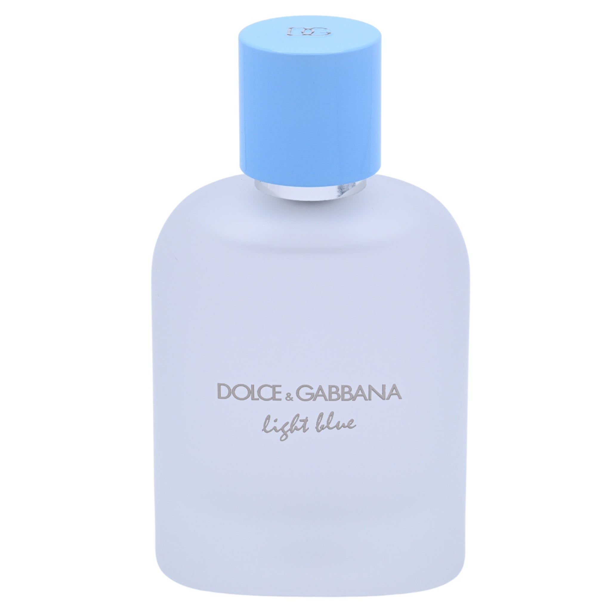 Dolce & Gabbana Light Blue perfume bottle on a white background
